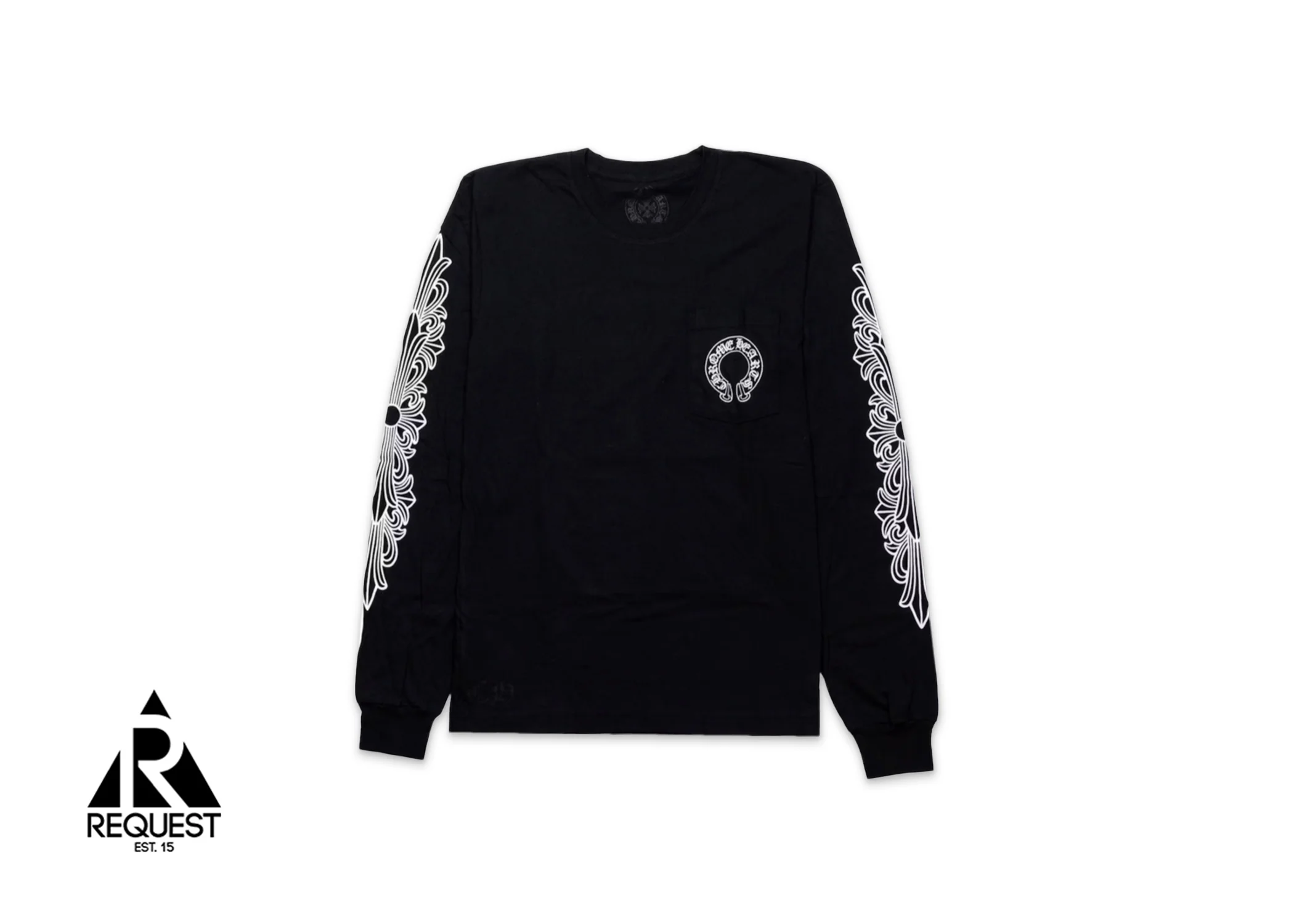 Horseshoe Logo L/S Tee "Black"