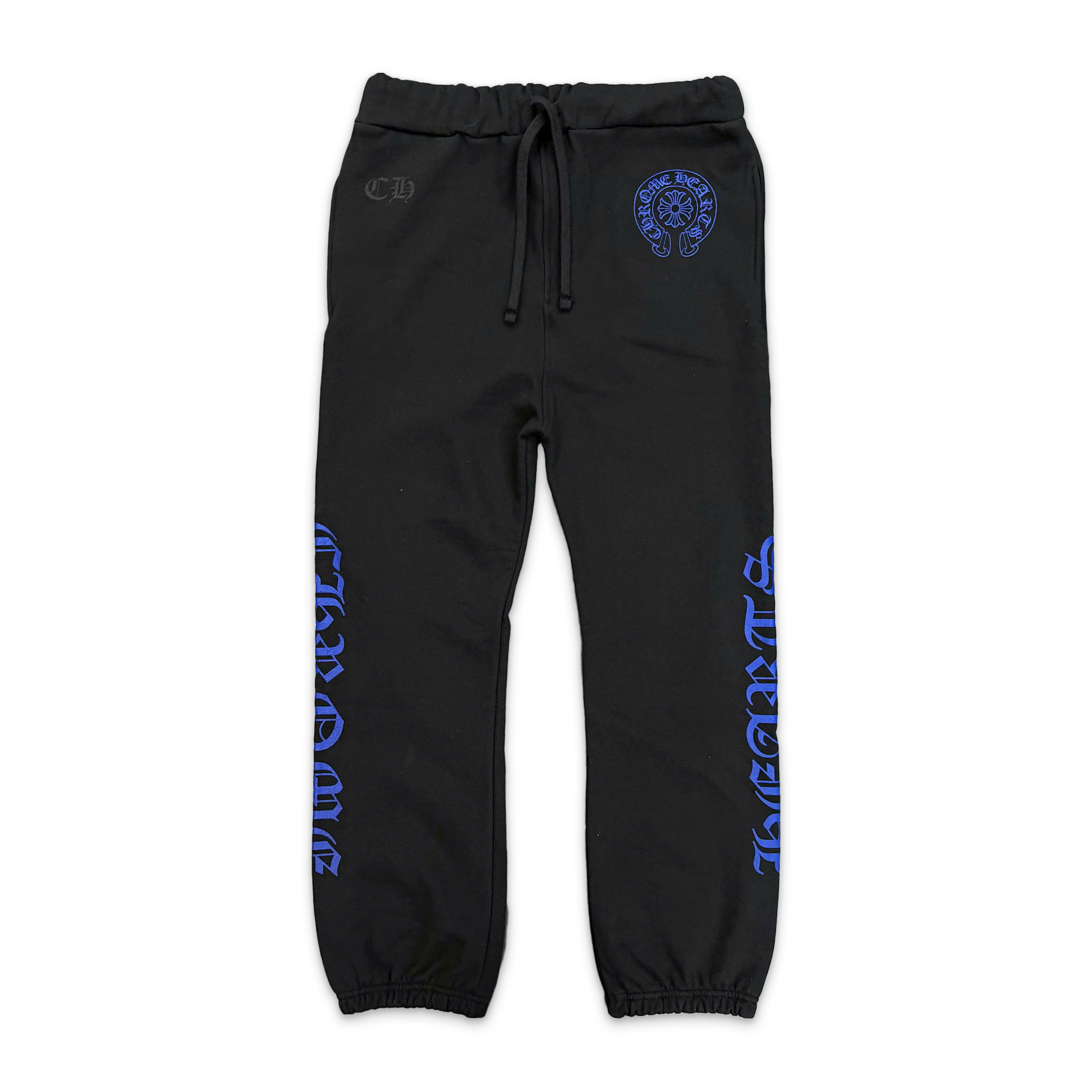 Horseshoe Logo Sweatpants "Black/Blue"