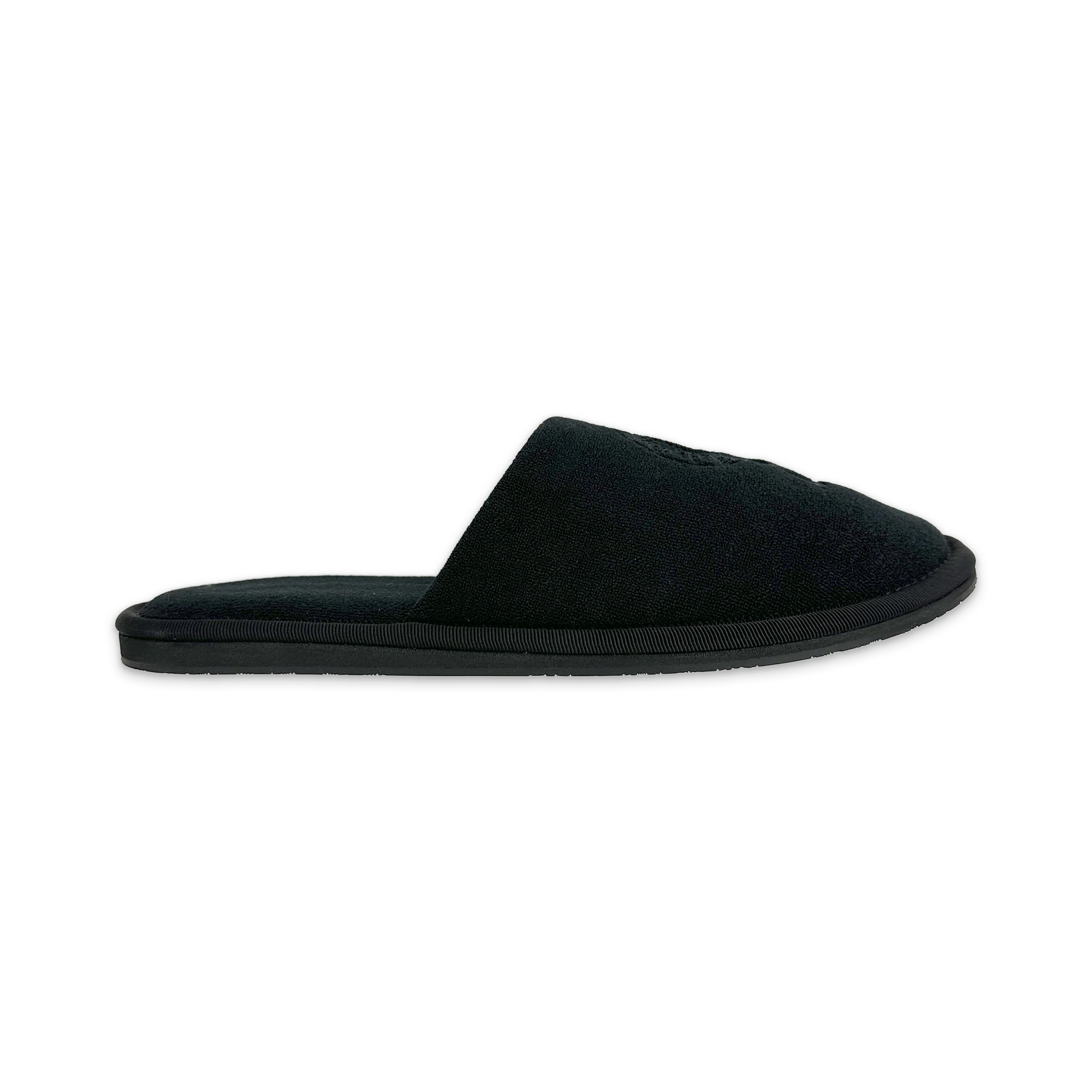 Horseshoe Plus Cross NYC Hotel Slipper "Black" - Image 2
