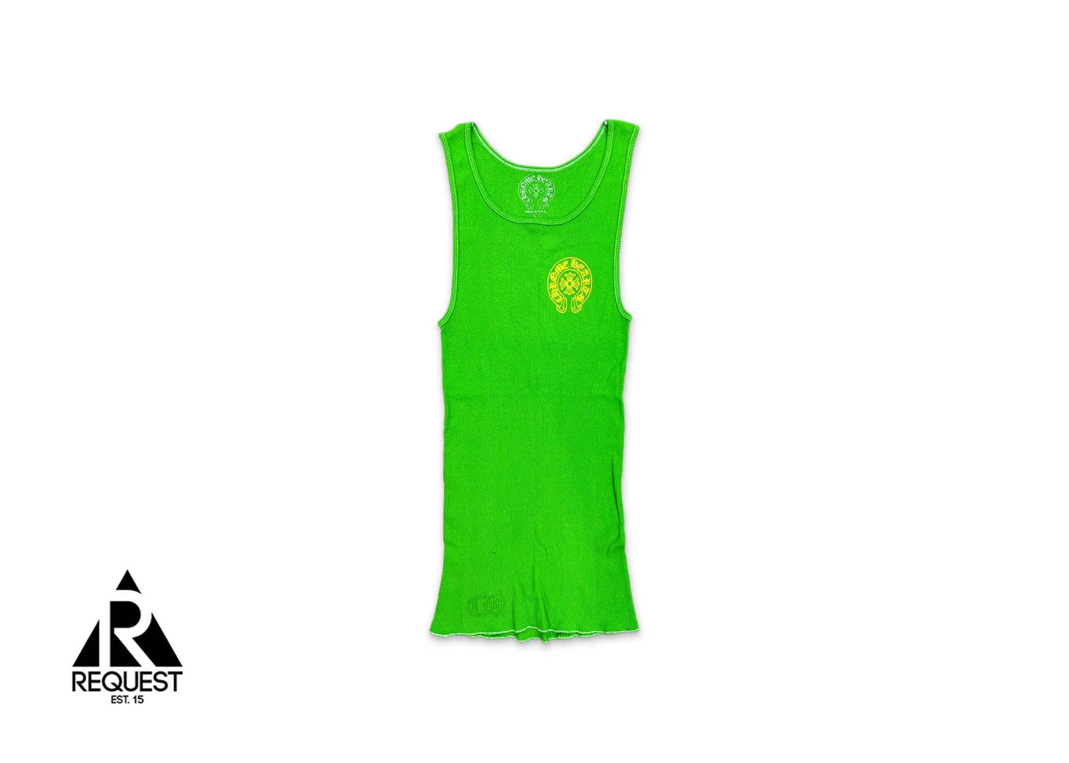 Horseshoe Tank Top "Green/Yellow"