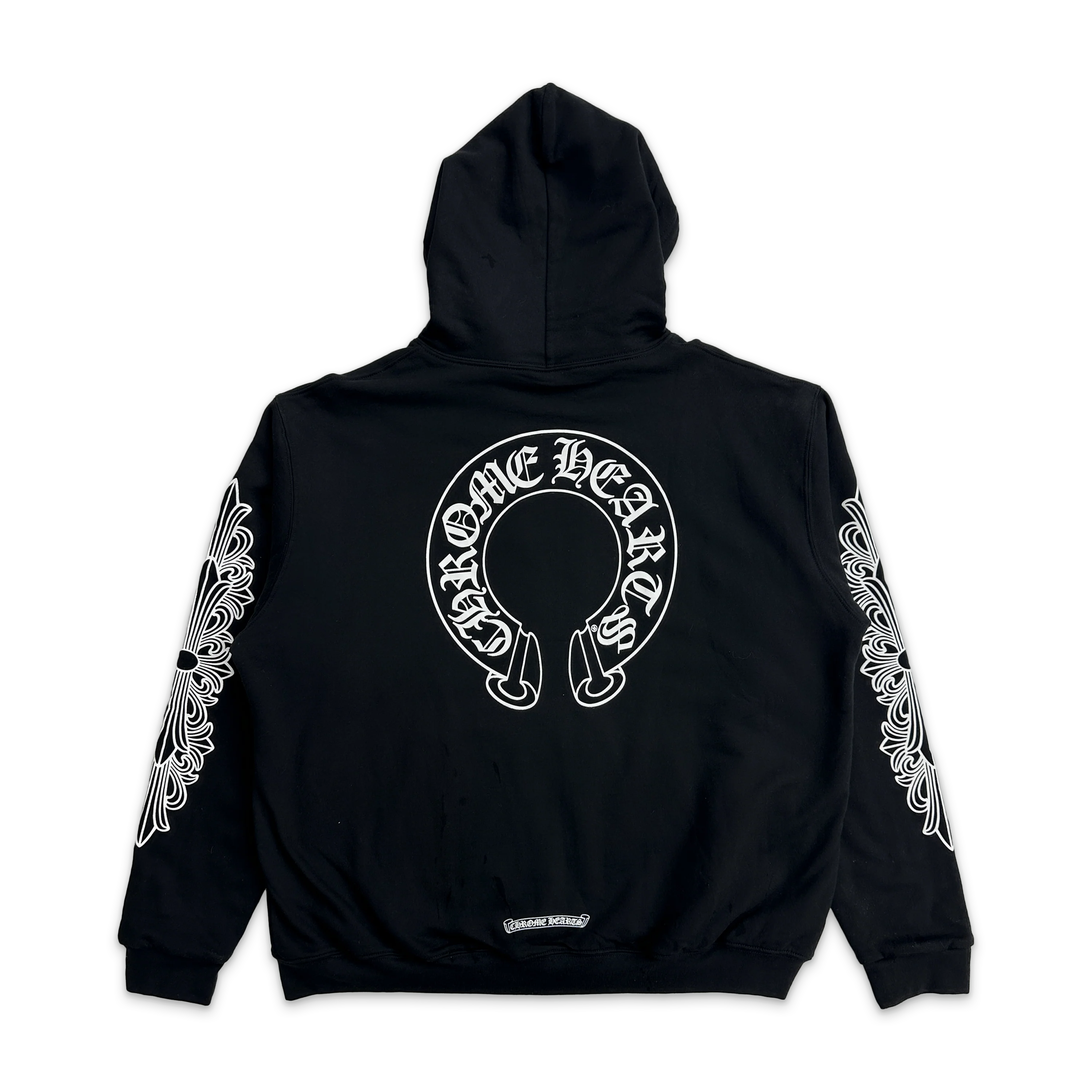 Horseshoe Thermal Zip Up Hoodie "Black" - Image 2