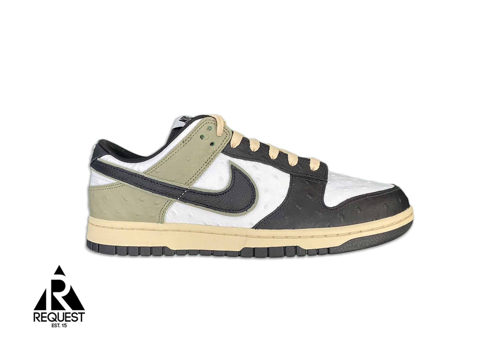 ID Dunk Low "Clay Green Ostrich Green Swoosh"