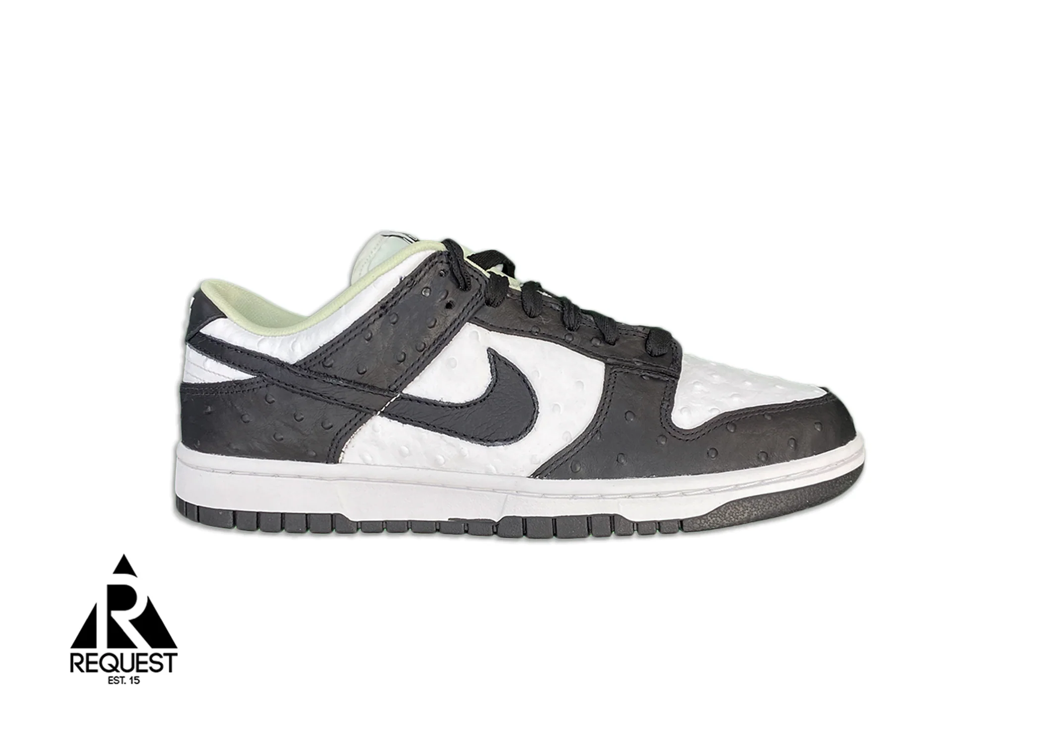 ID Dunk Low "Panda Ostrich"