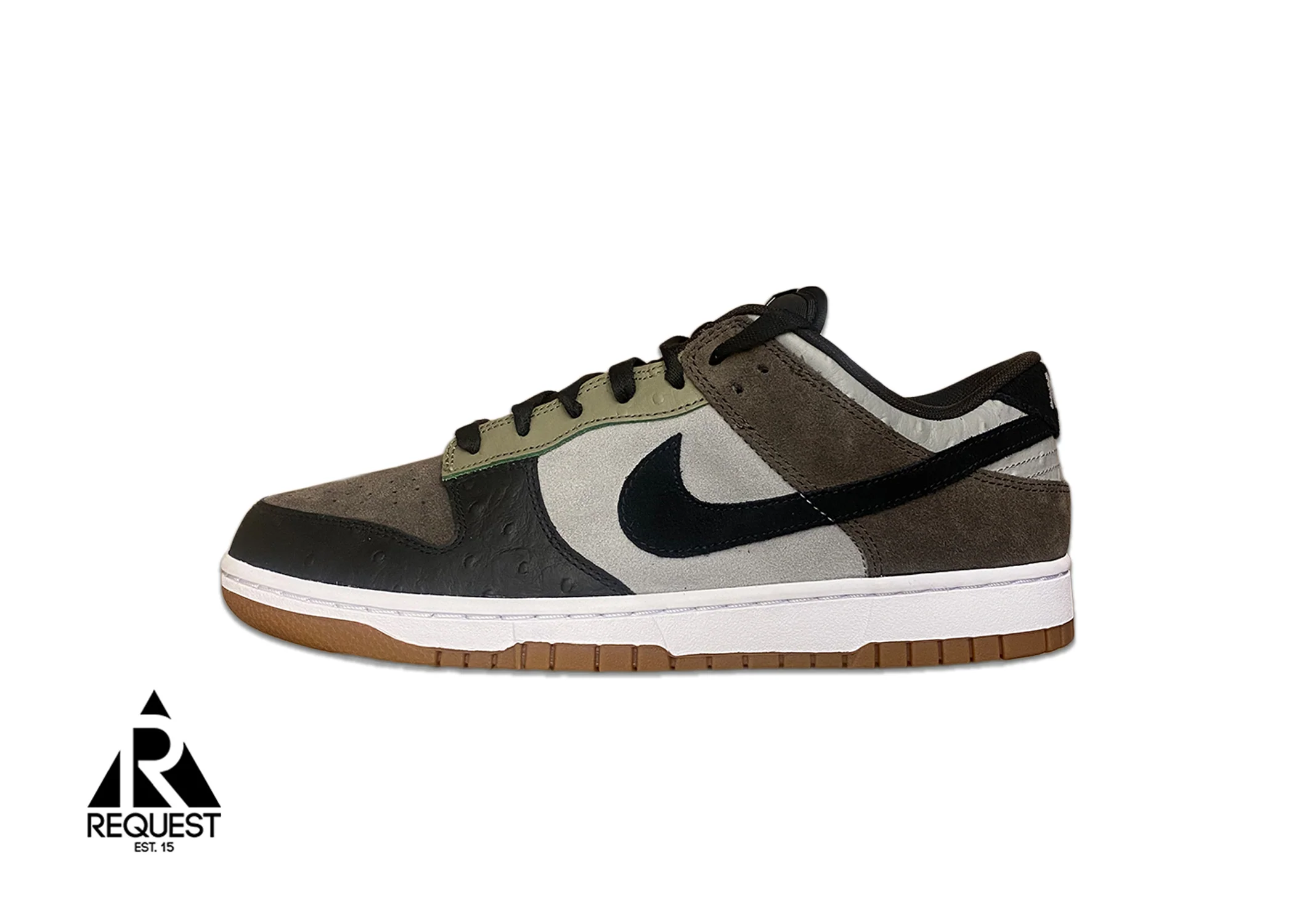 ID Dunk Low "Reverse Suede Ostrich" - Image 2