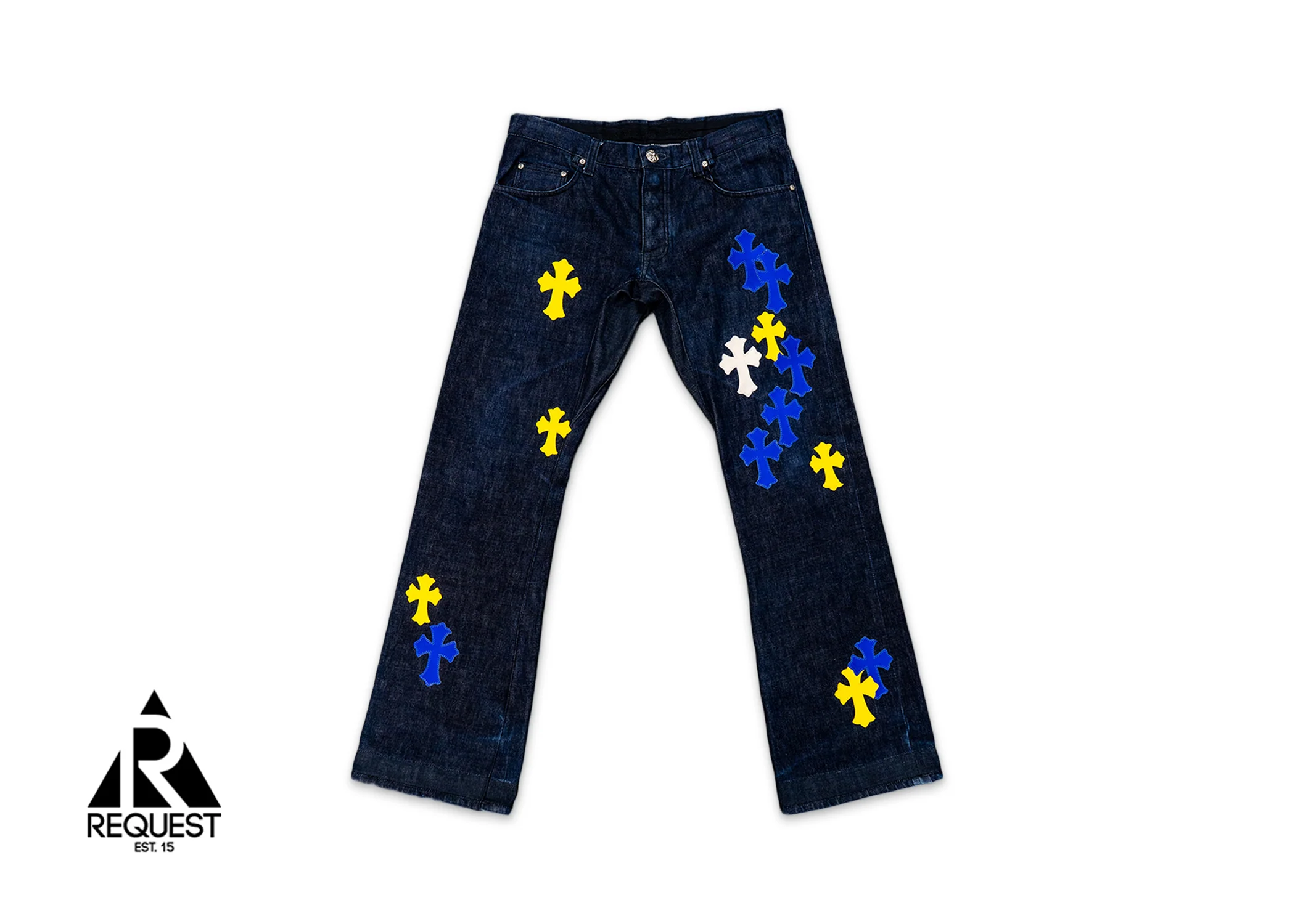 Indigo Denim "Rams Crosses"