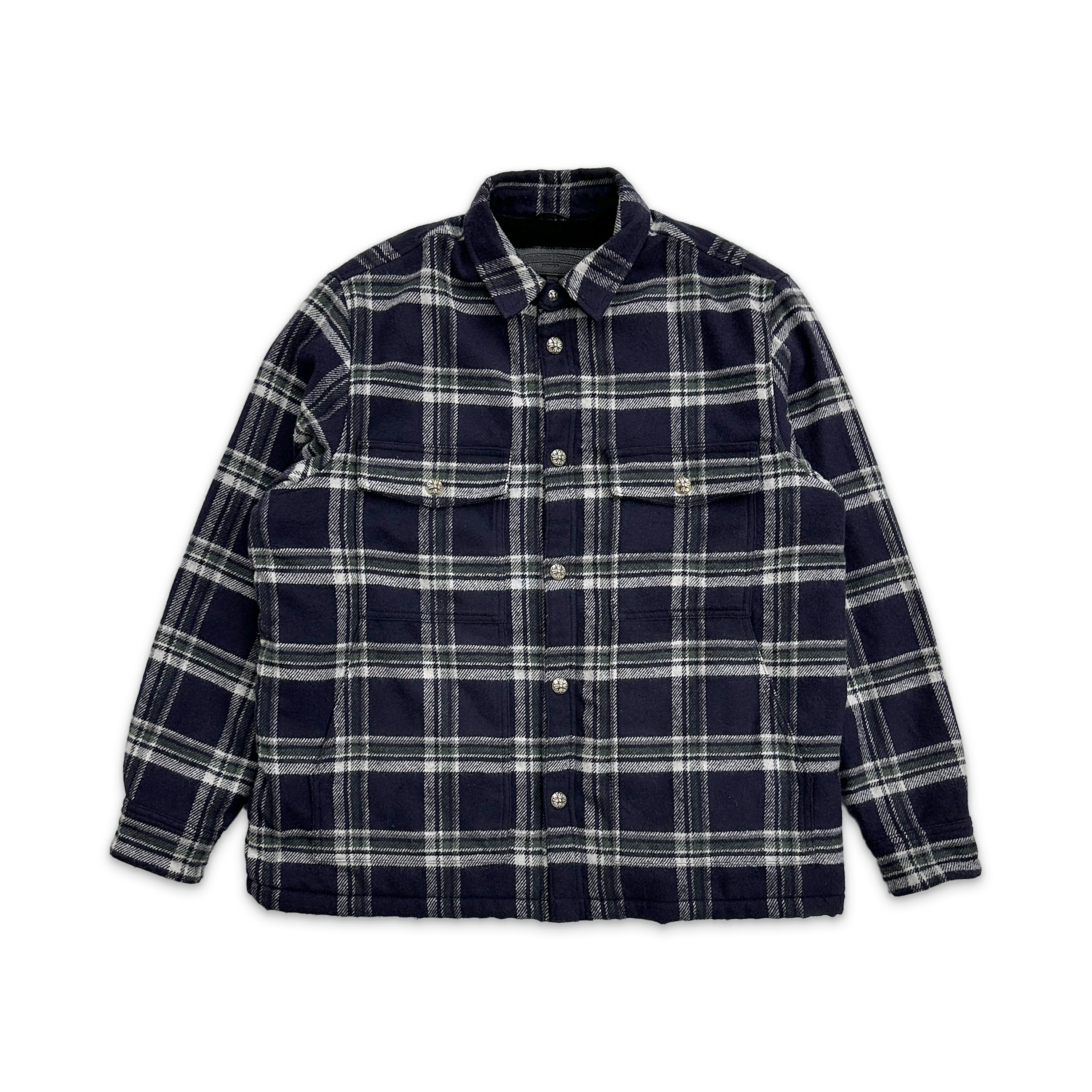 Insulated Flannel Jacket "Navy"