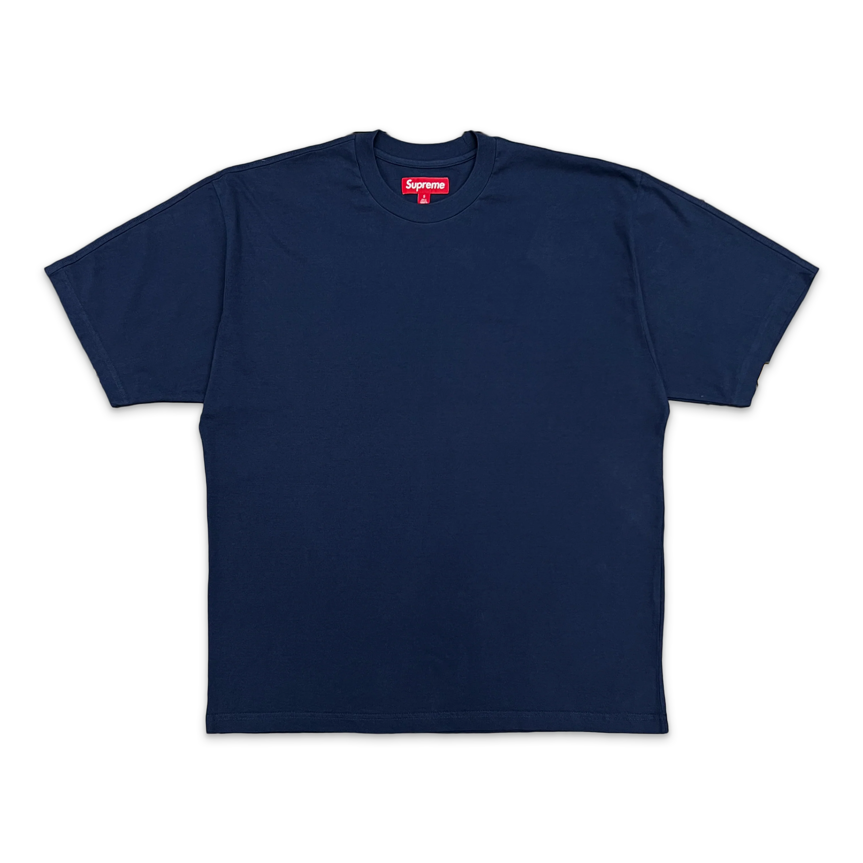 Intarsia S/S Tee "Navy" (SS25) - Image 2