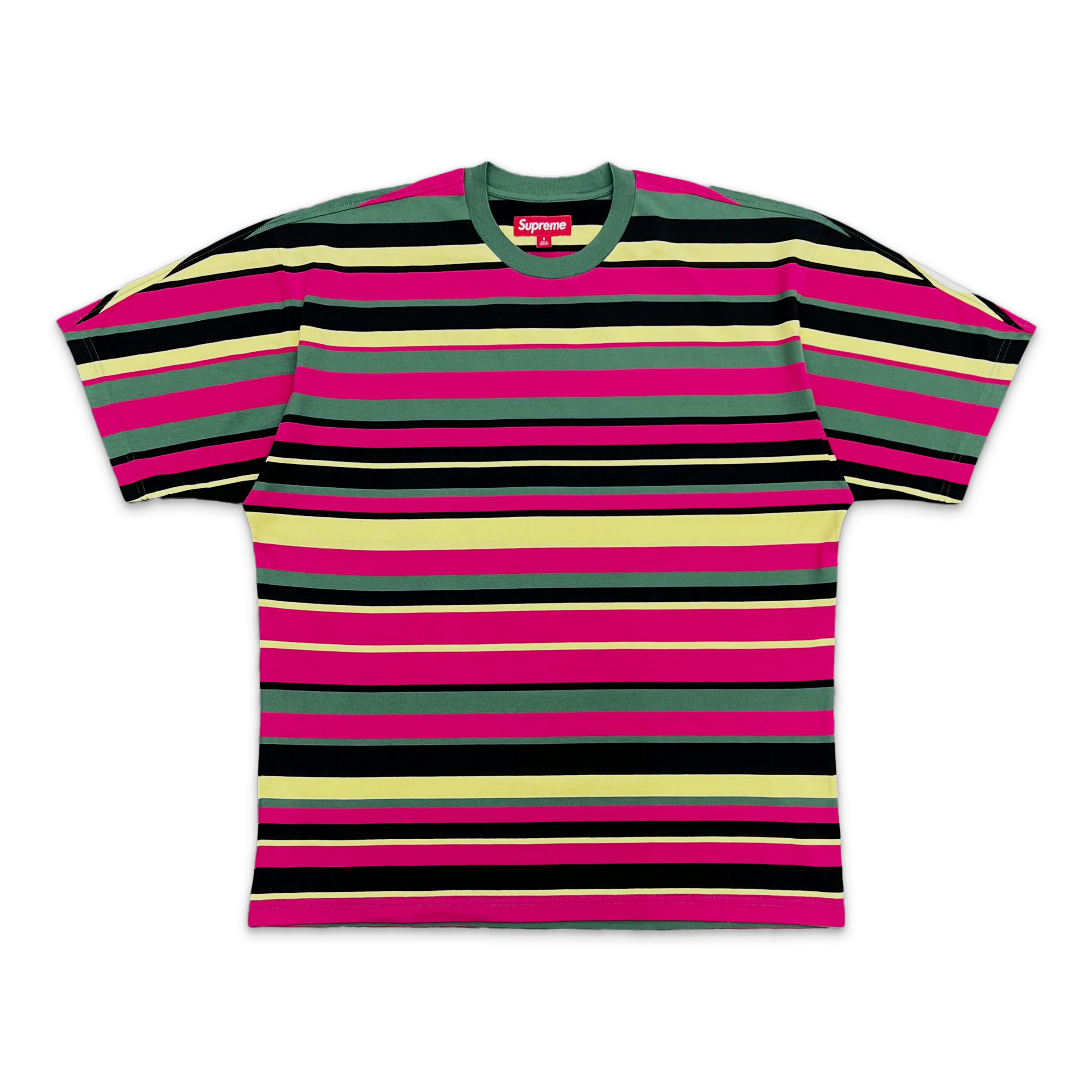 Intarsia S/S Tee "Stripe" (SS25) - Image 2
