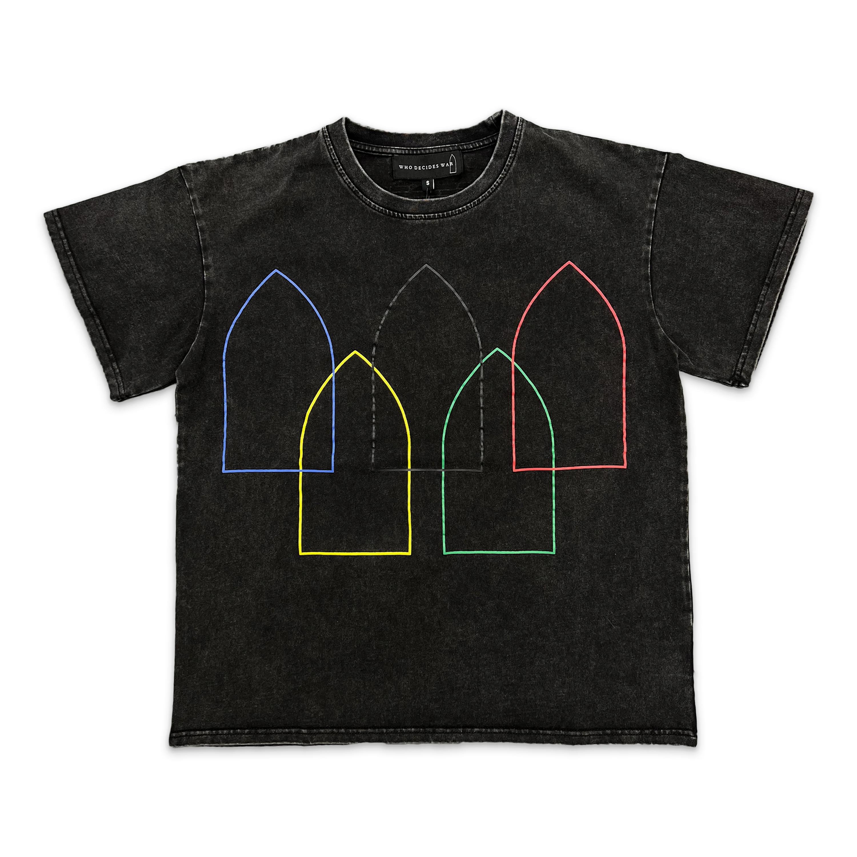 Interwoven Windows Tee “Coal”