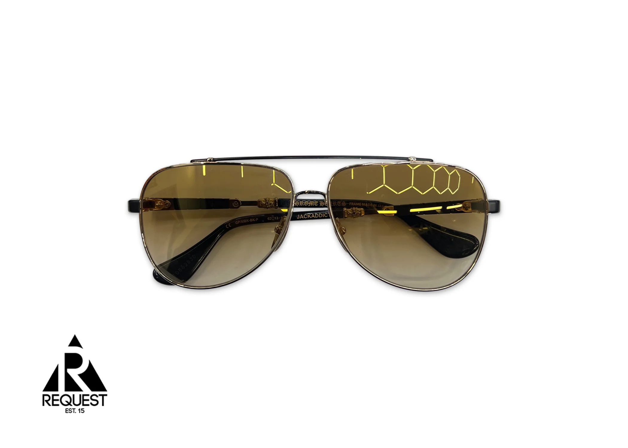 Jackaddict Glasses "Black/Gold"