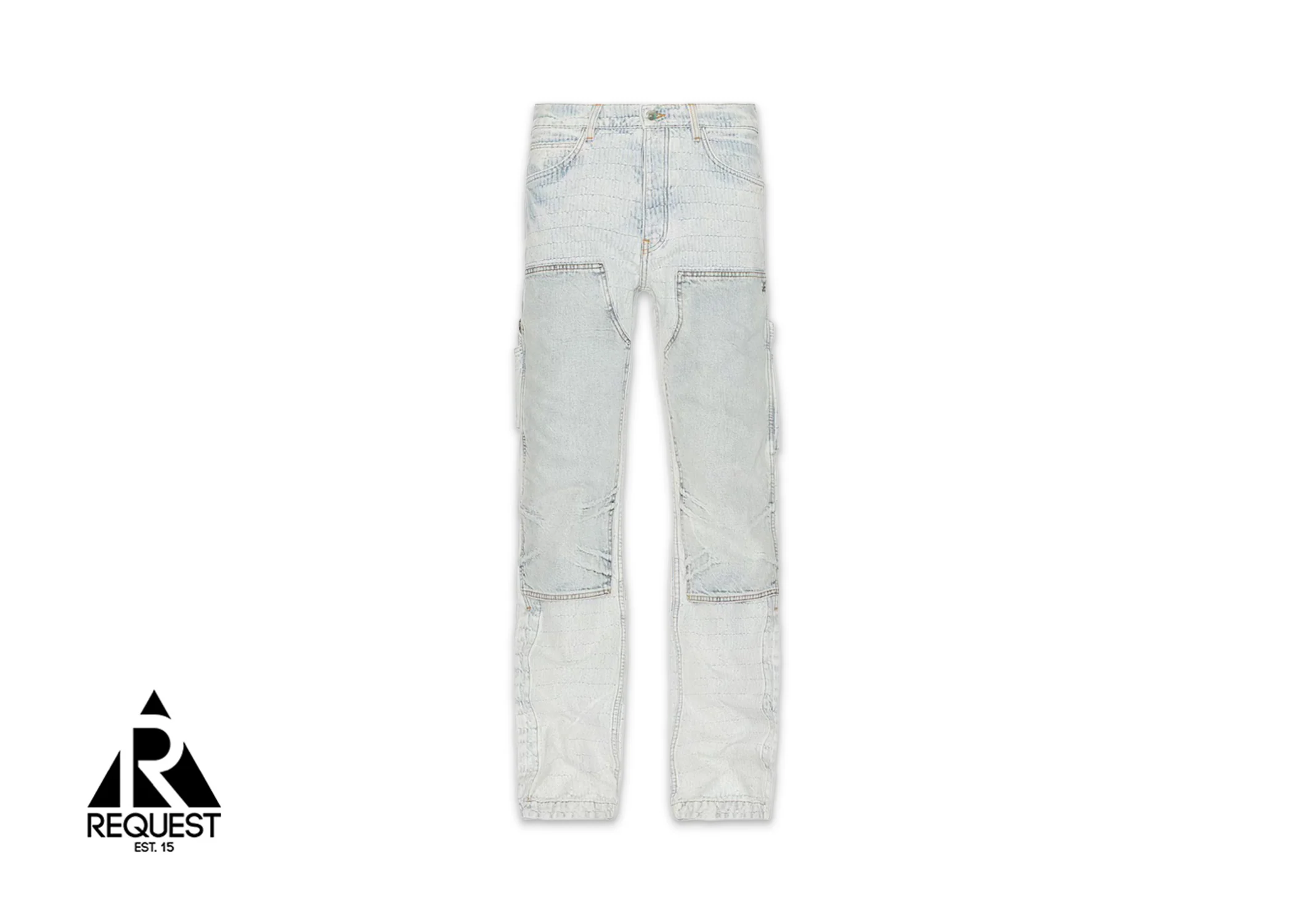 Jacquard Carpenter "Bleached Indigo"