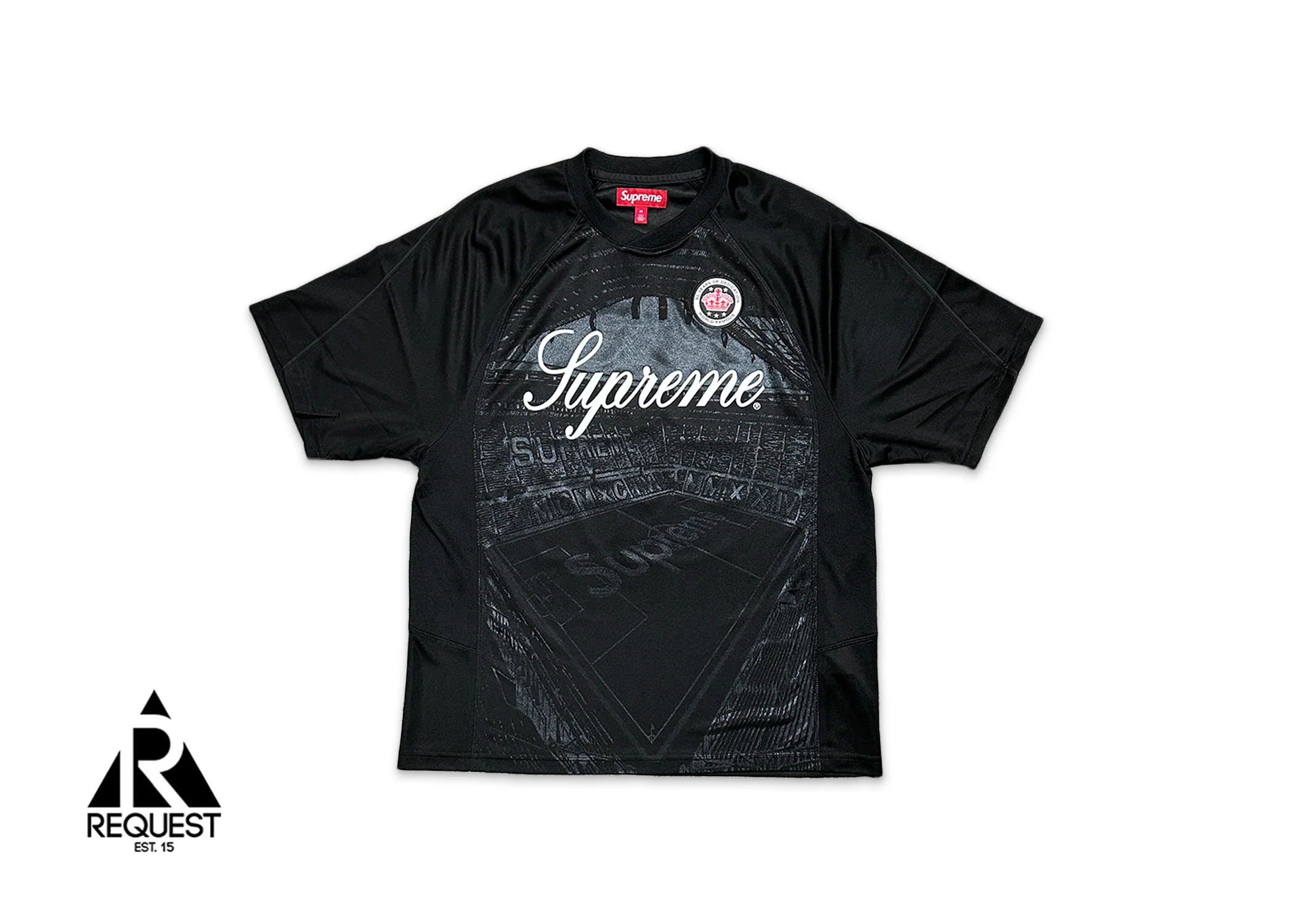Jacquard Soccer Jersey "Black
