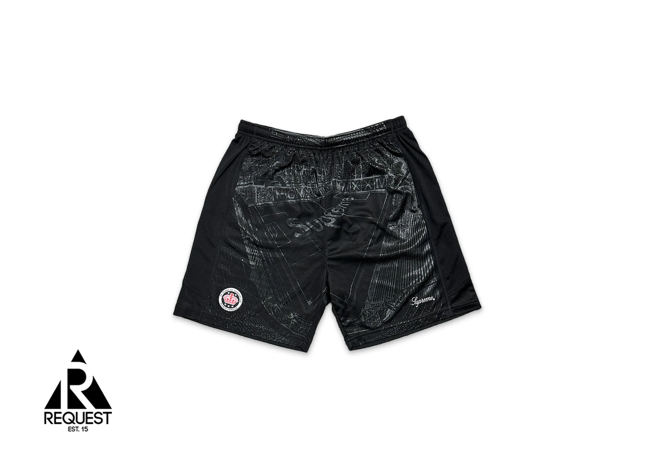 Jacquard Soccer Shorts "Black"