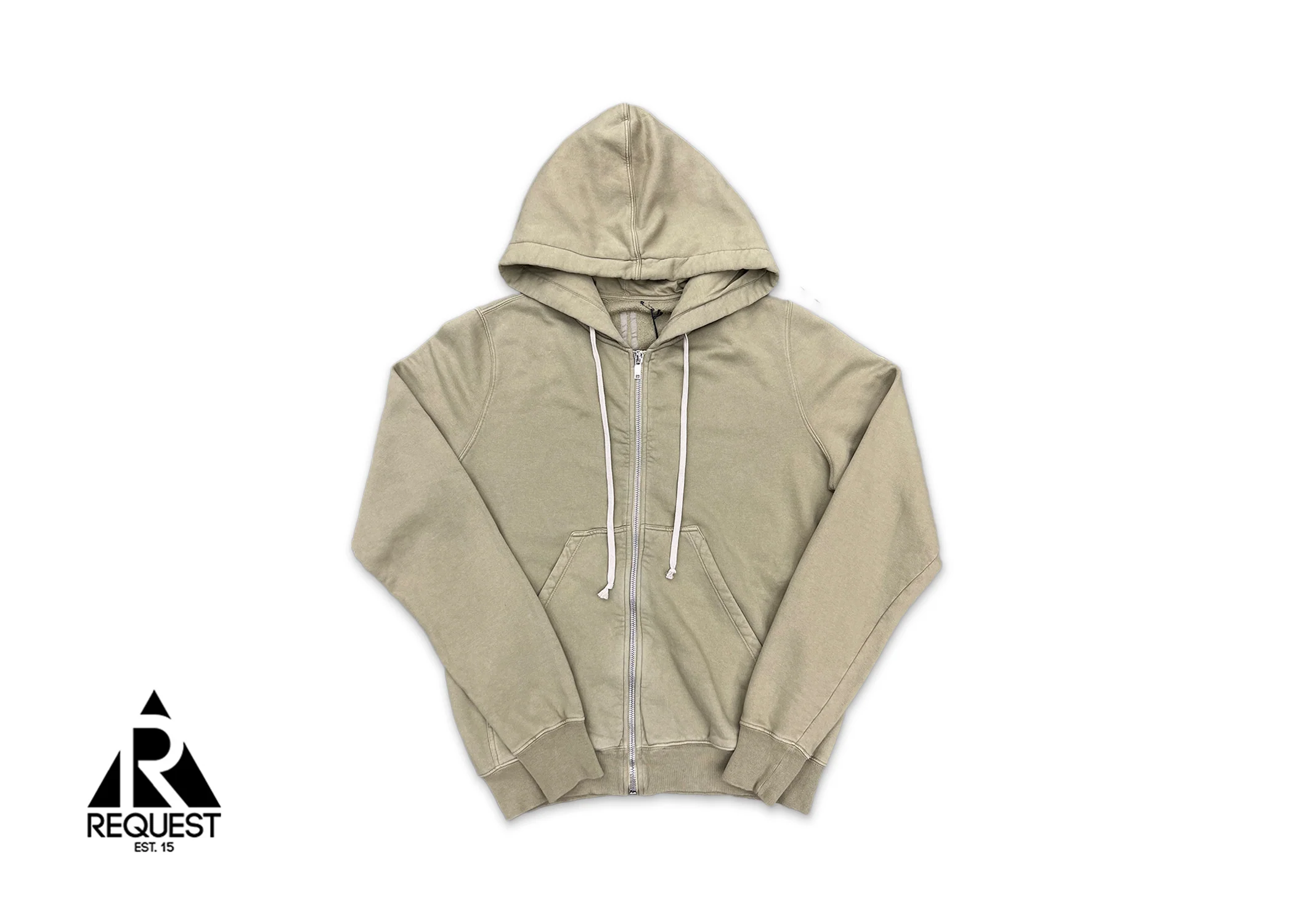 Jason Zipped Hoodie "Verde"