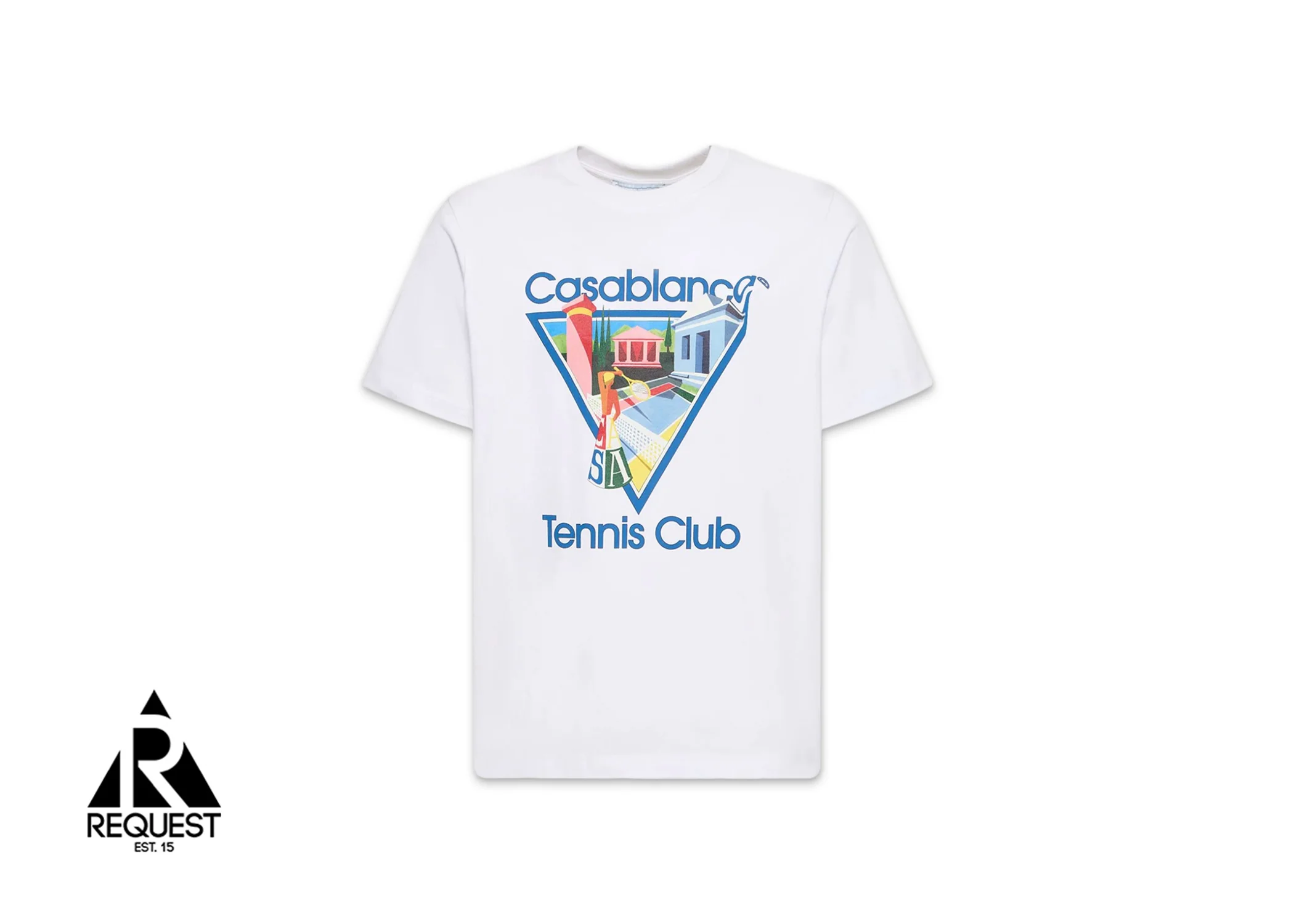 La Joueuse Tennis Club Tee "White"