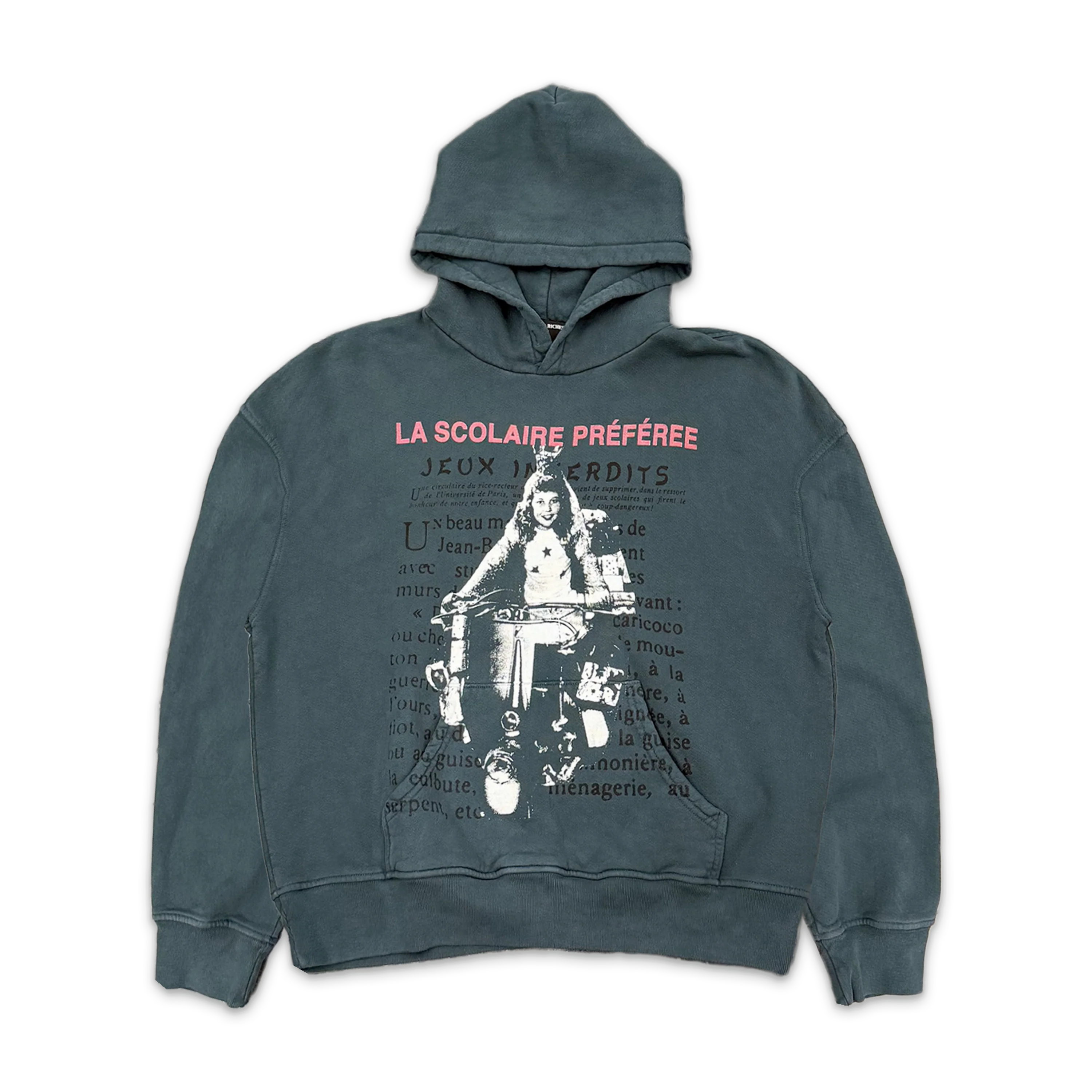 La Scolaire Préféree Hoodie "Dark Forest Green"