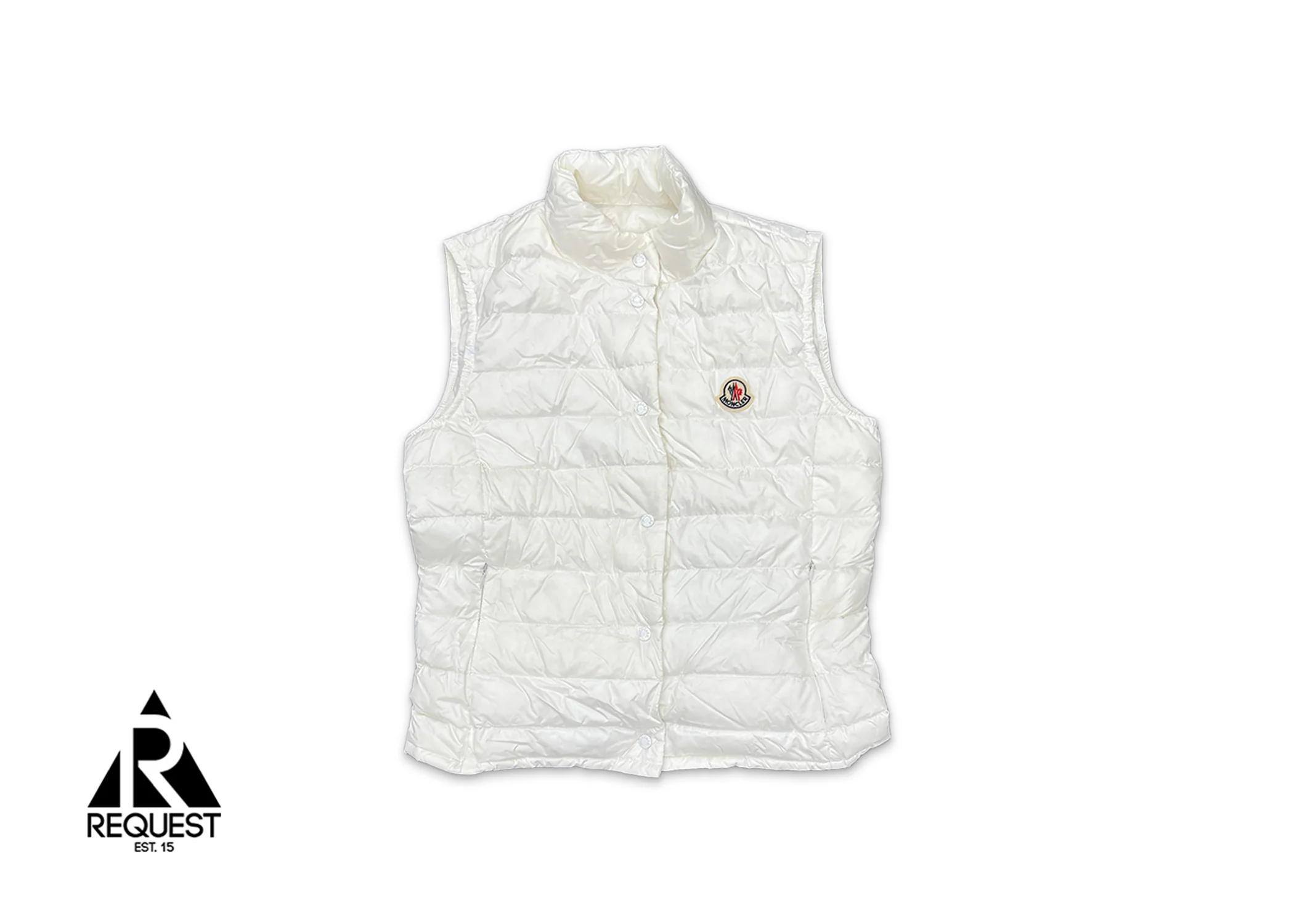 Laine Down Vest "White"