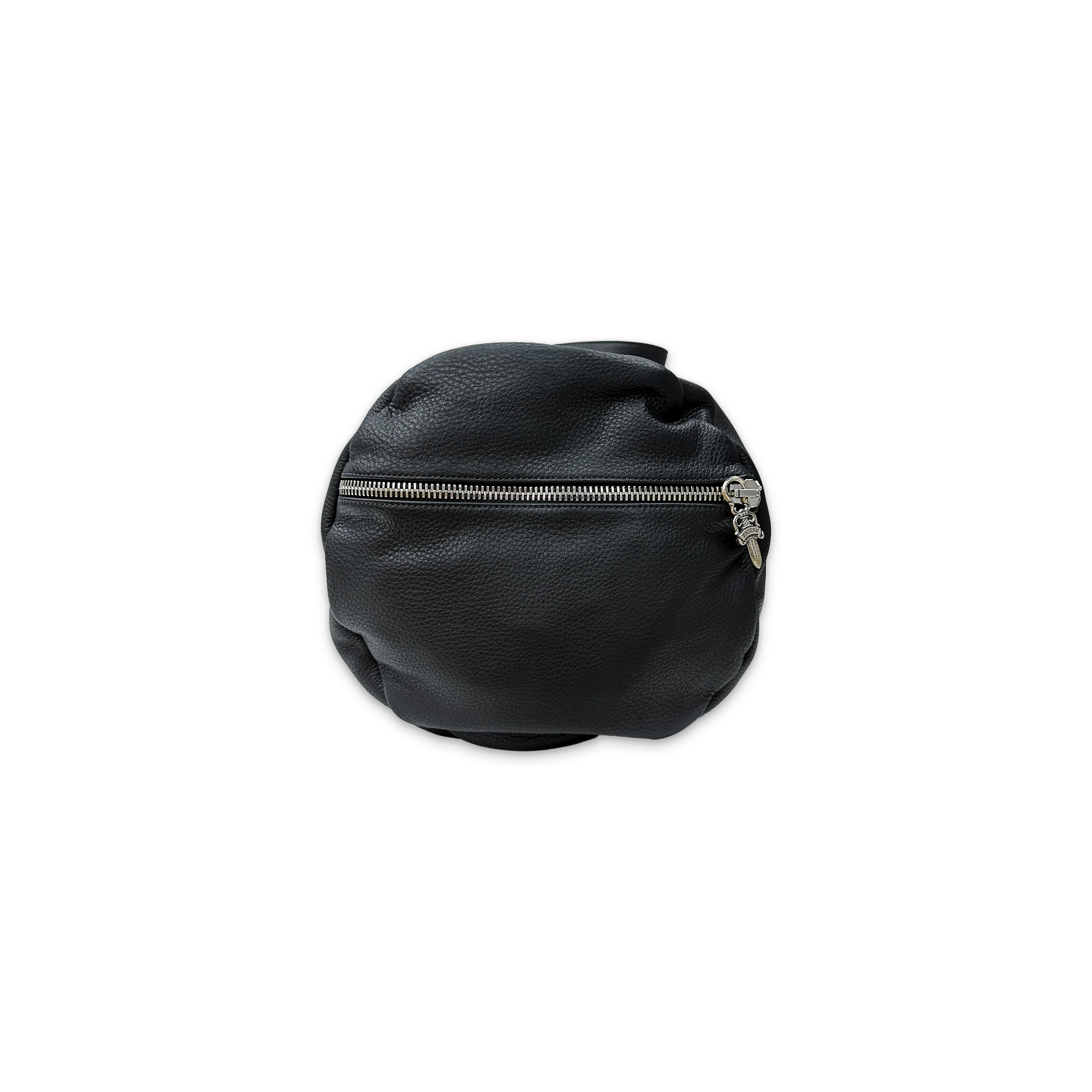 Le Fleur Leather Duffle Bag "Black" - Image 3