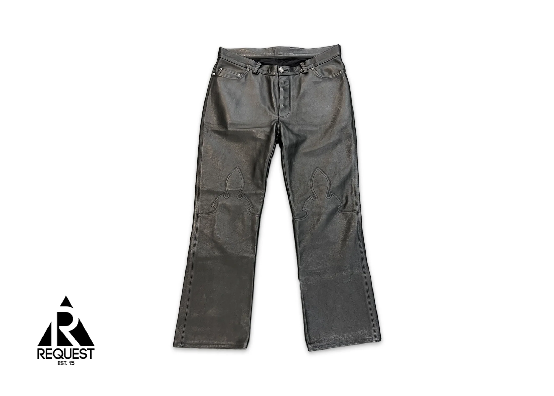 Le Fleur Leather Pant "Black"