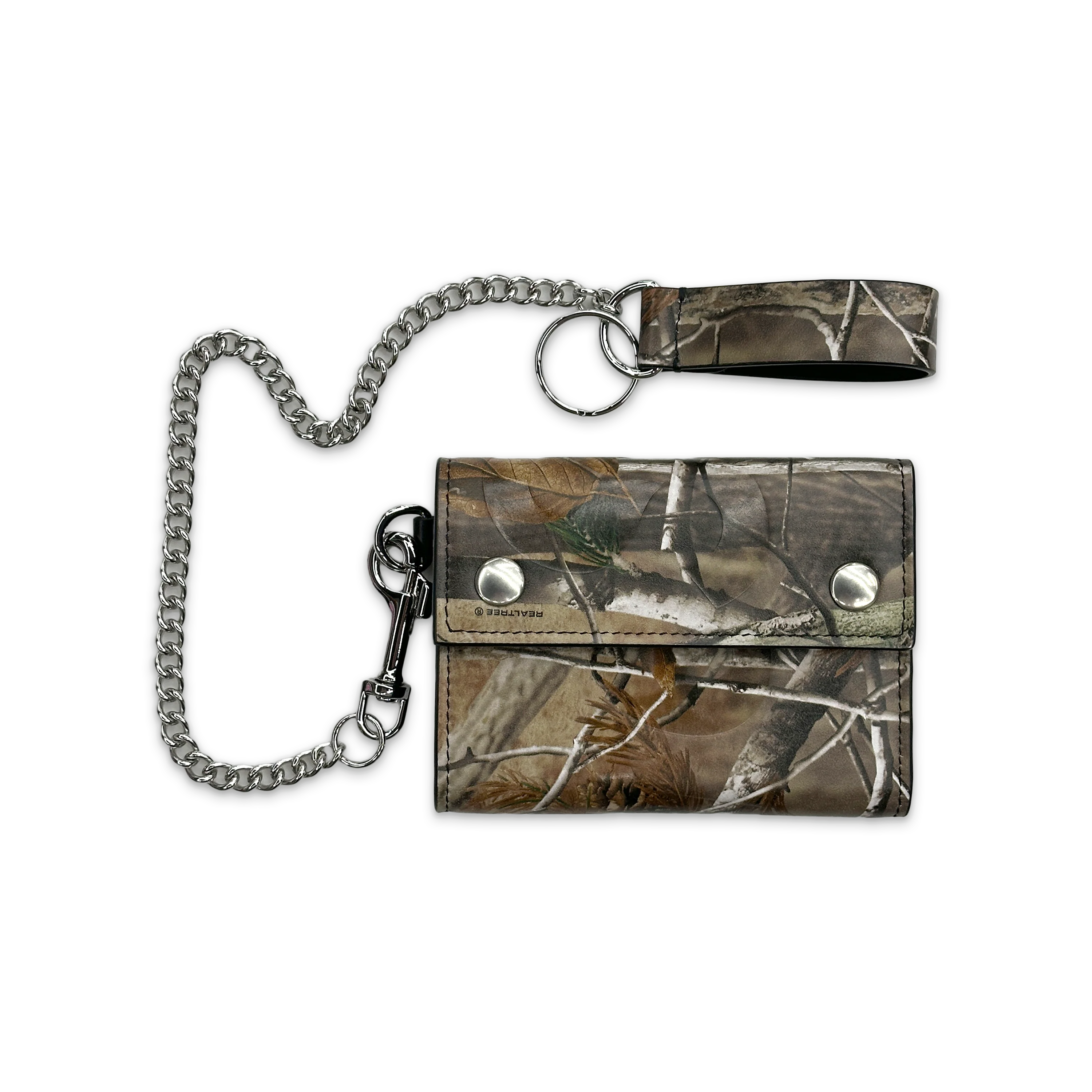 Leather Chain Wallet "RealTree Camo (FW25)" - Image 4