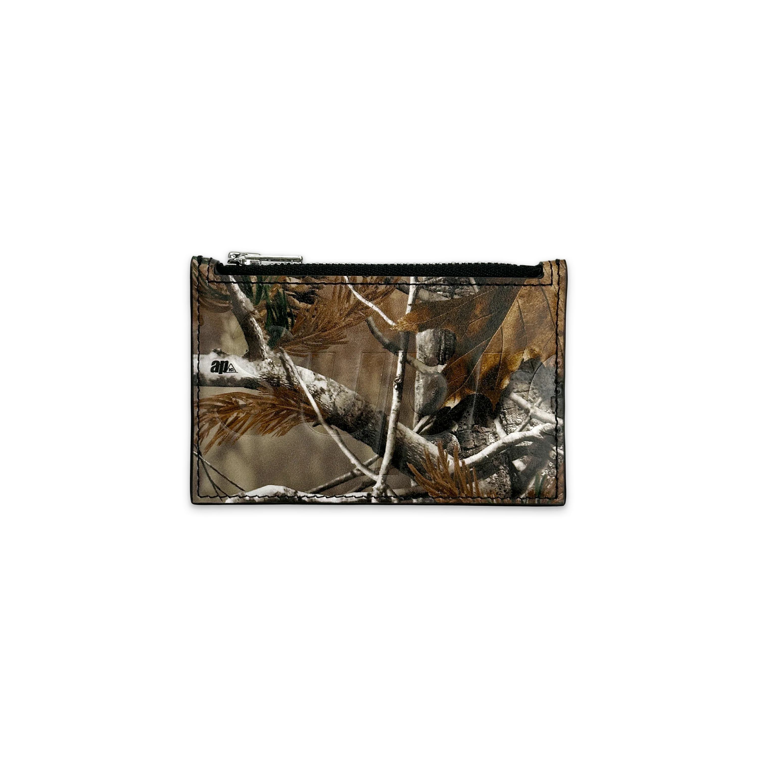 Leather Zip Card Holder "RealTree Camo" (FW25)