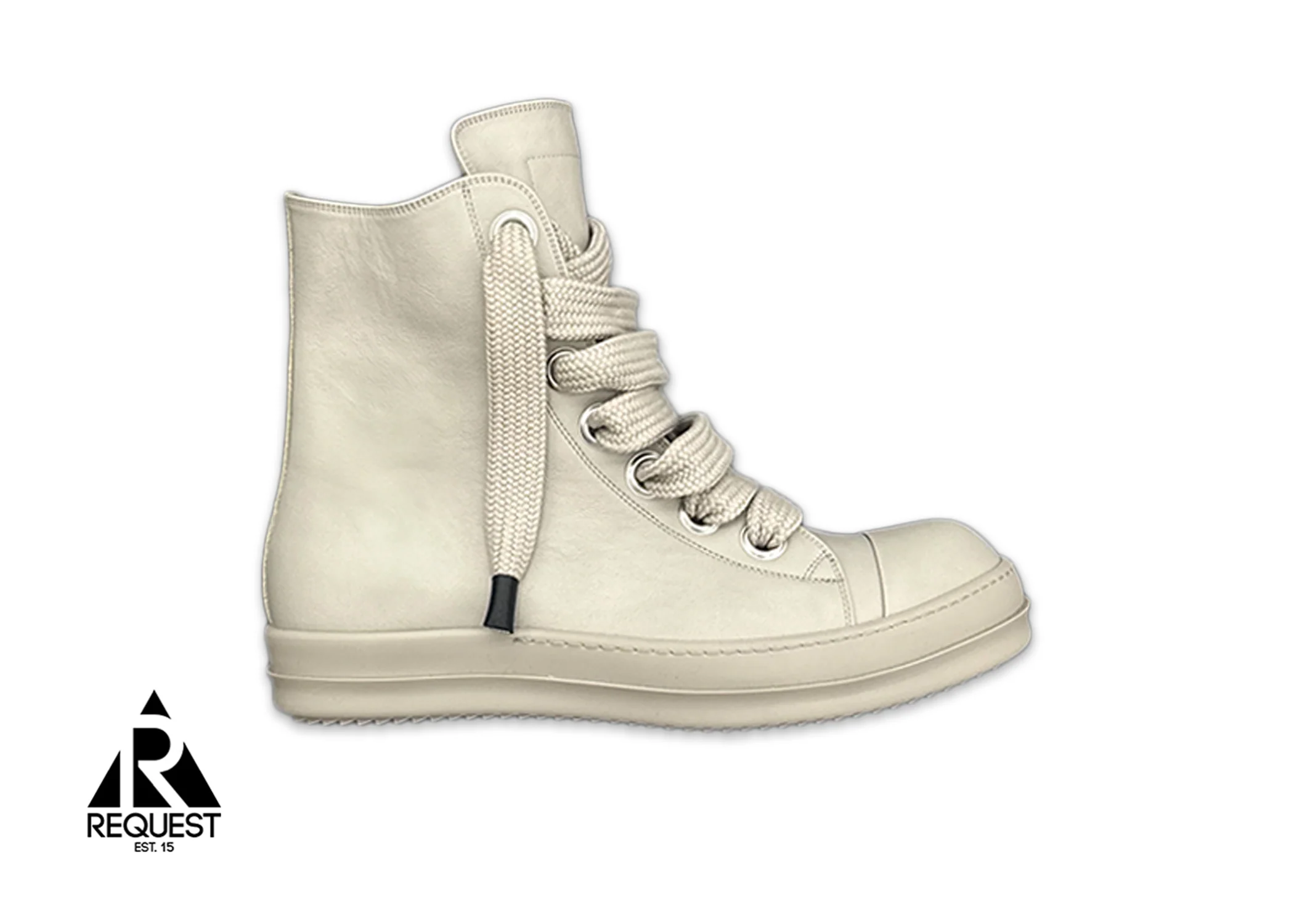Lido Jumbo Lace Leather Ramone High "Pearl"
