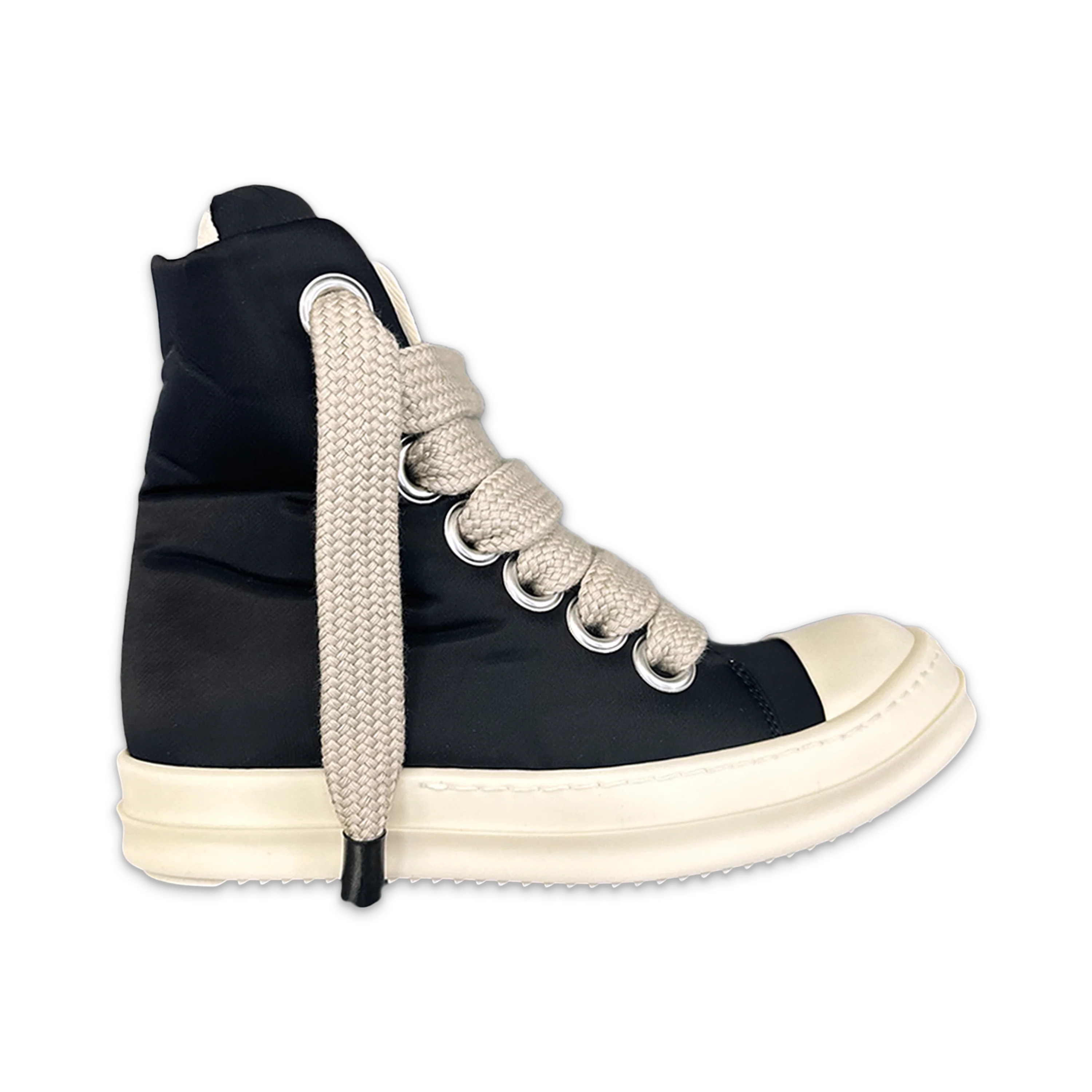 Lido Jumbo Lace Padded Ramones High "Black" (W)
