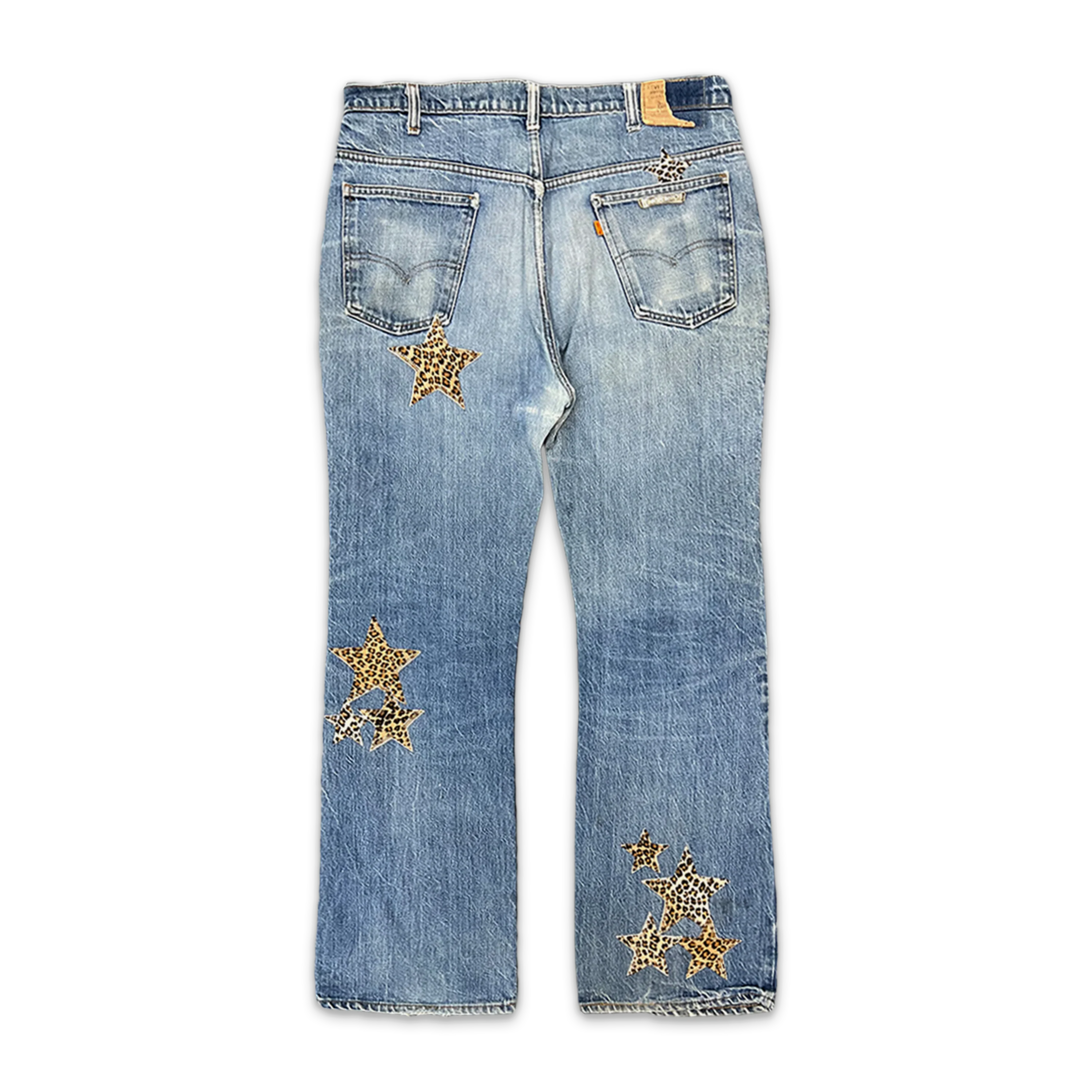 Light Wash Denim "Leopard Stars" - Image 2