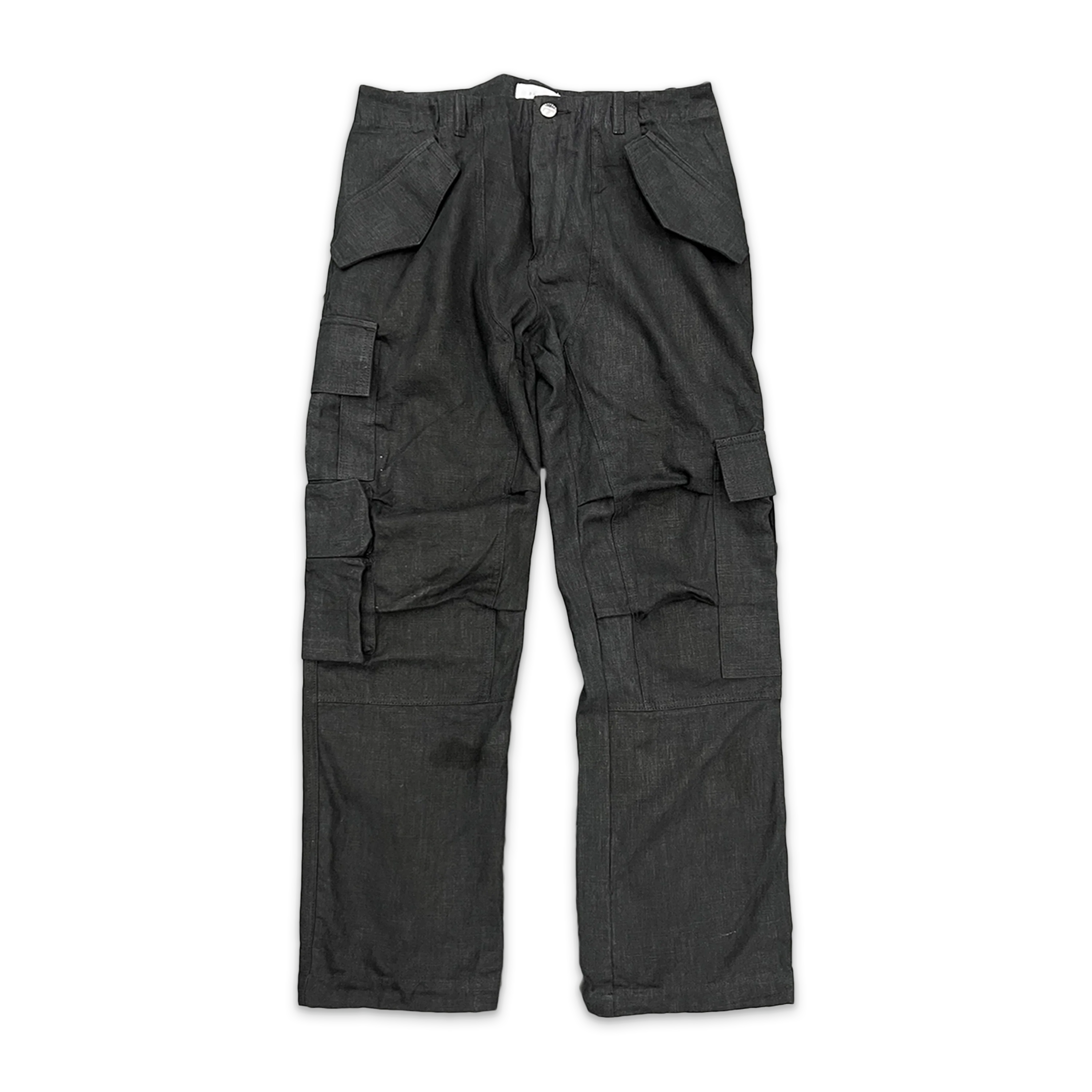 Linen Cargos "Black"