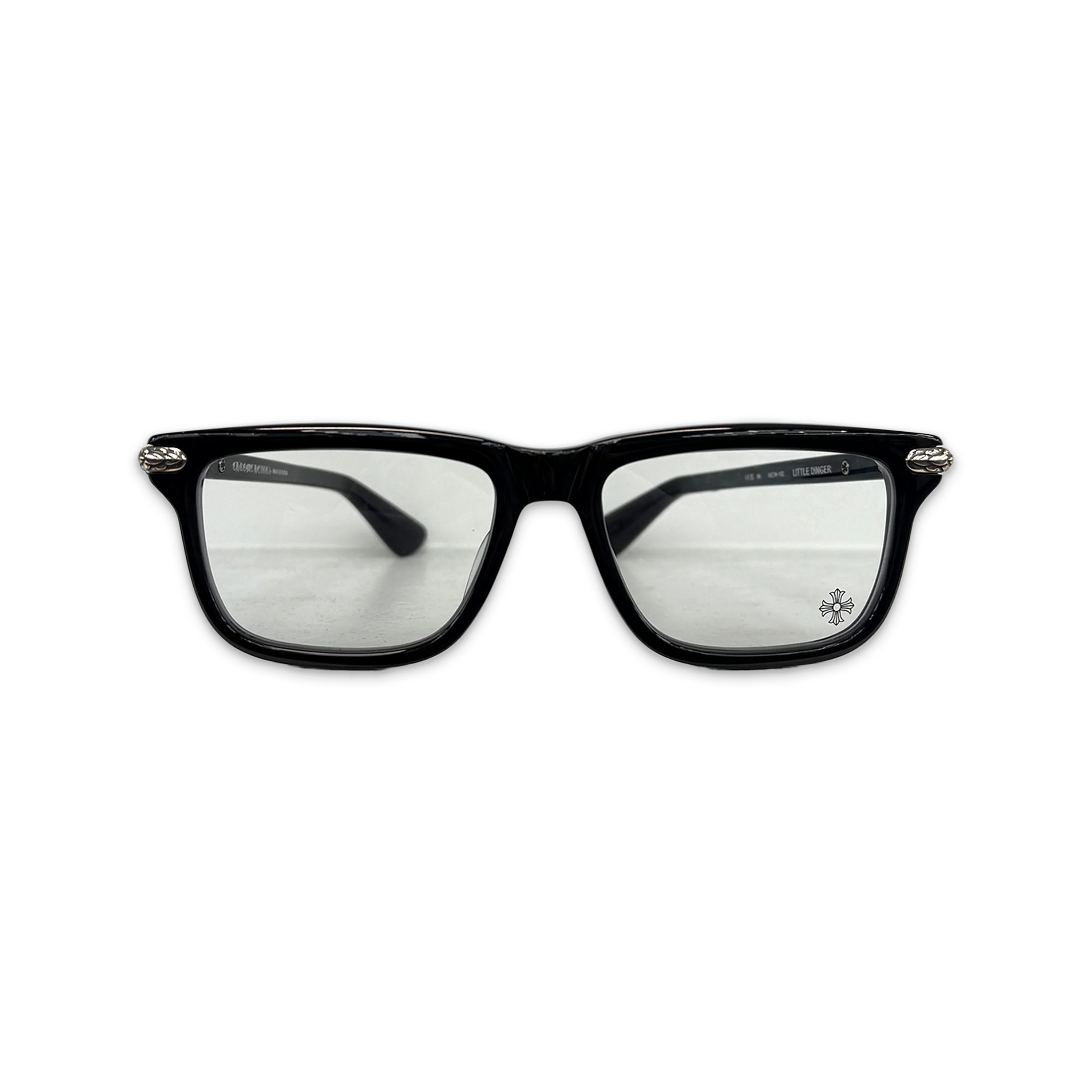 Little Dinger Glasses "Black/Silver"