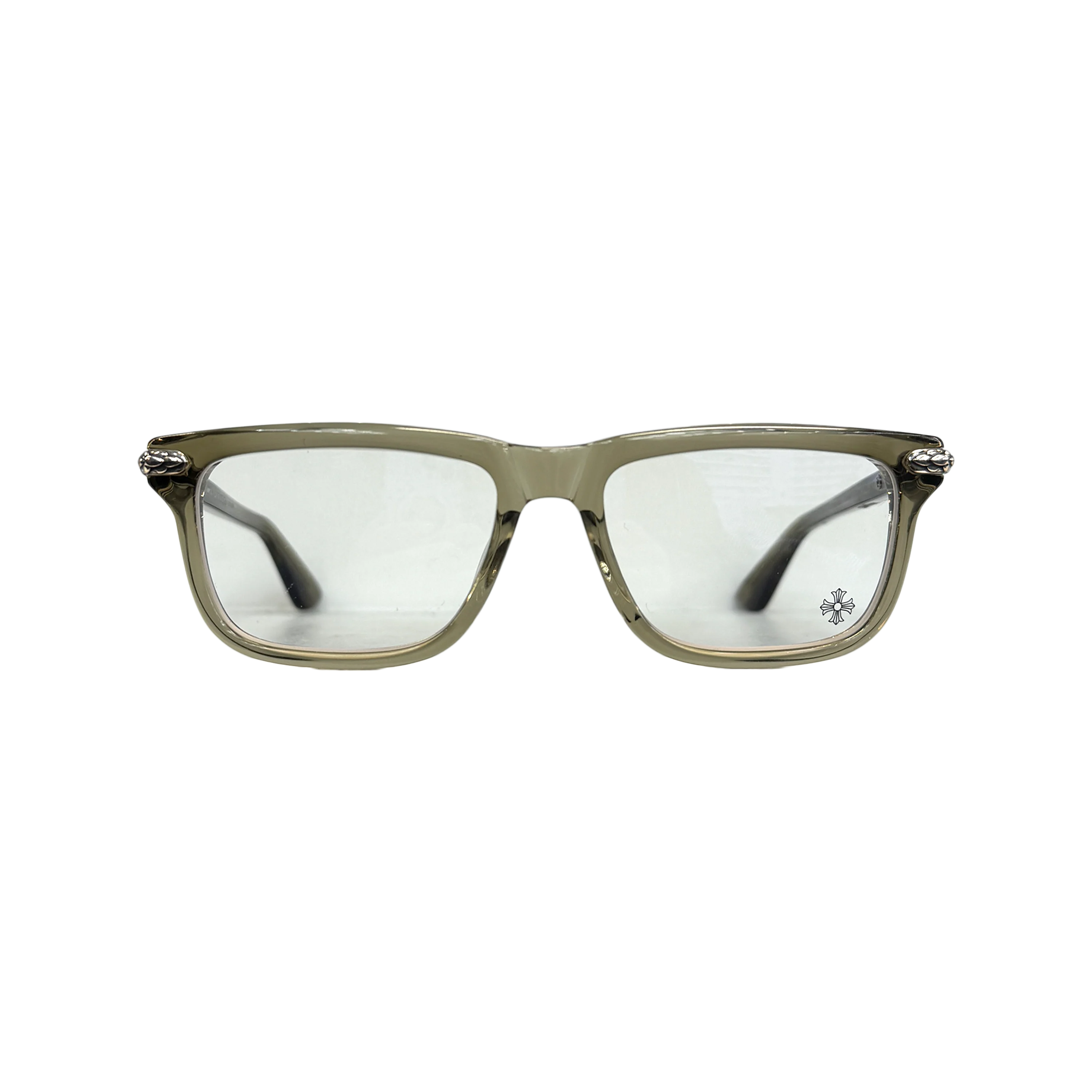 Little Dinger Glasses "Translucent Brown/Silver"