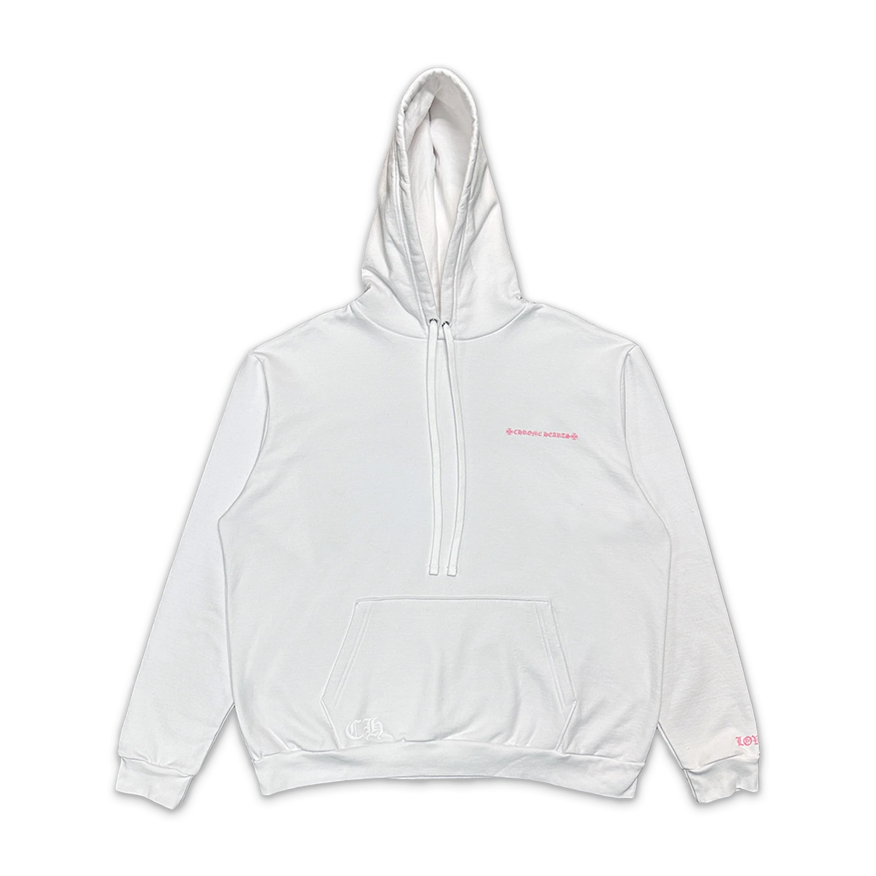 LLS Portrait Hoodie "White/Pink"