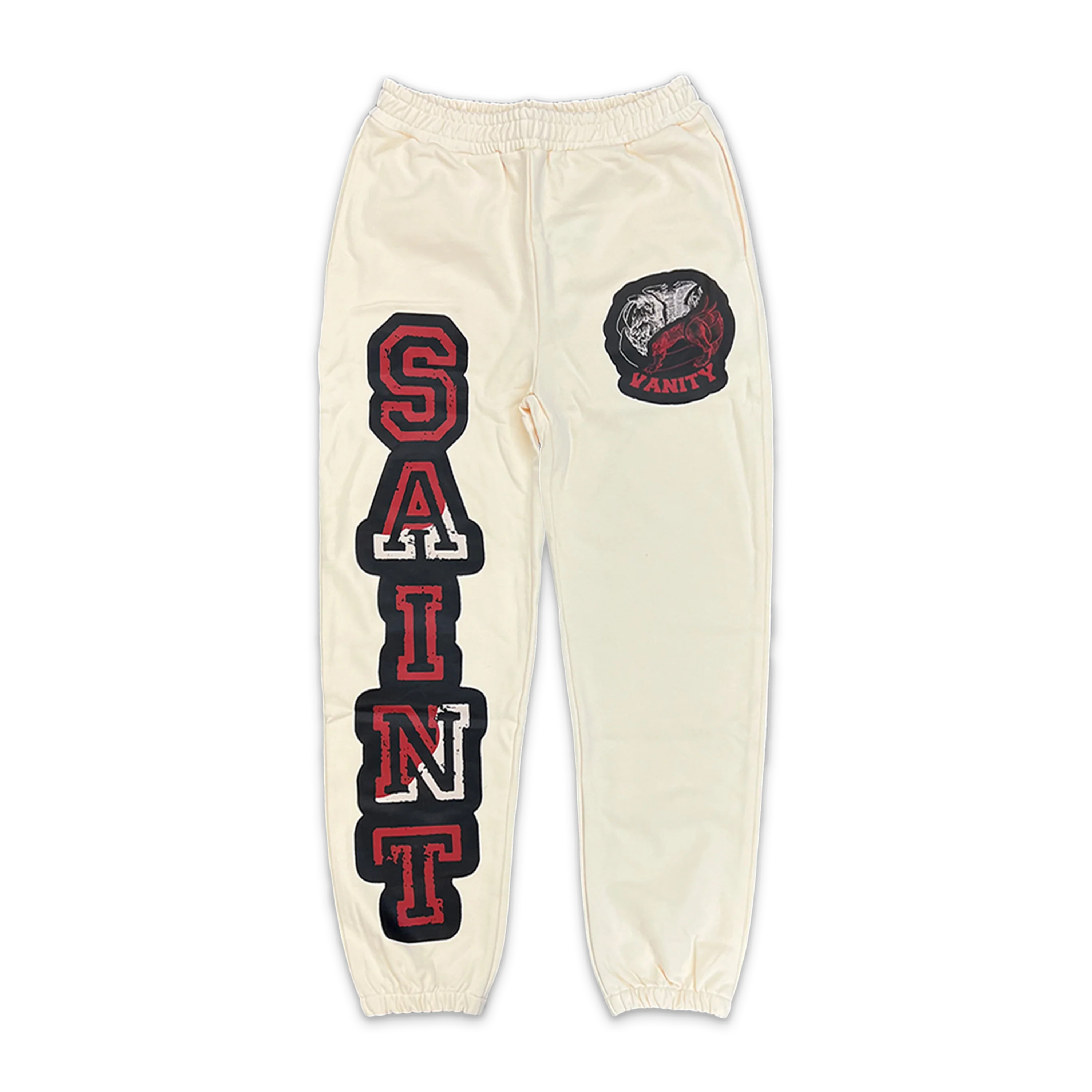Logo Sweatpants "Cream"