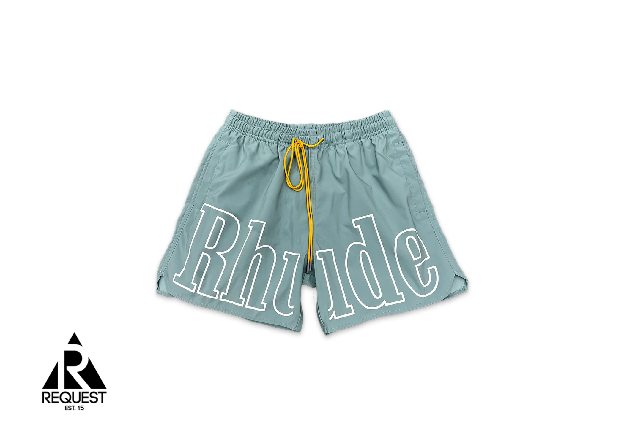 Logo Swim Trunks "Sage"