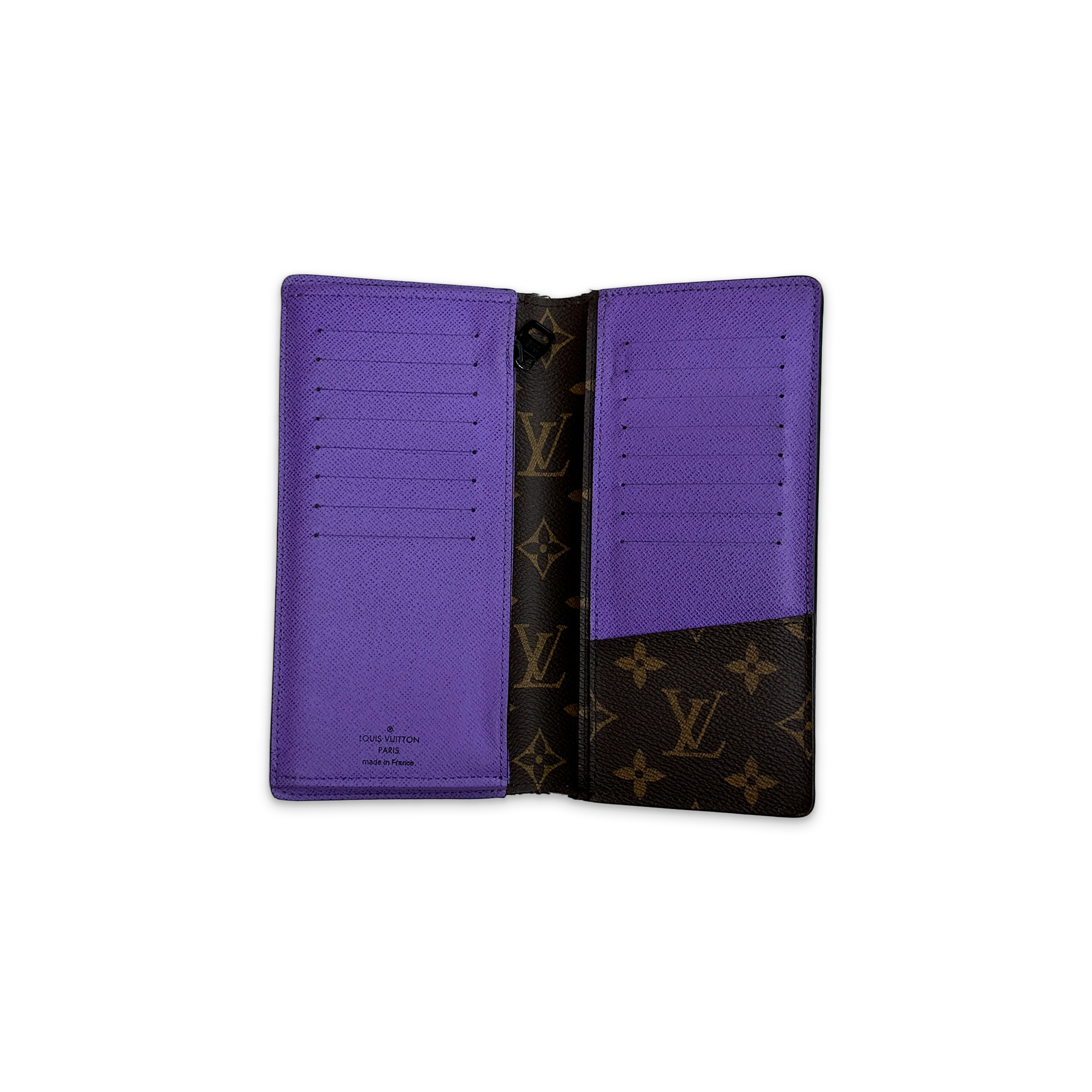 Long Wallet “Monogram Purple" - Image 2