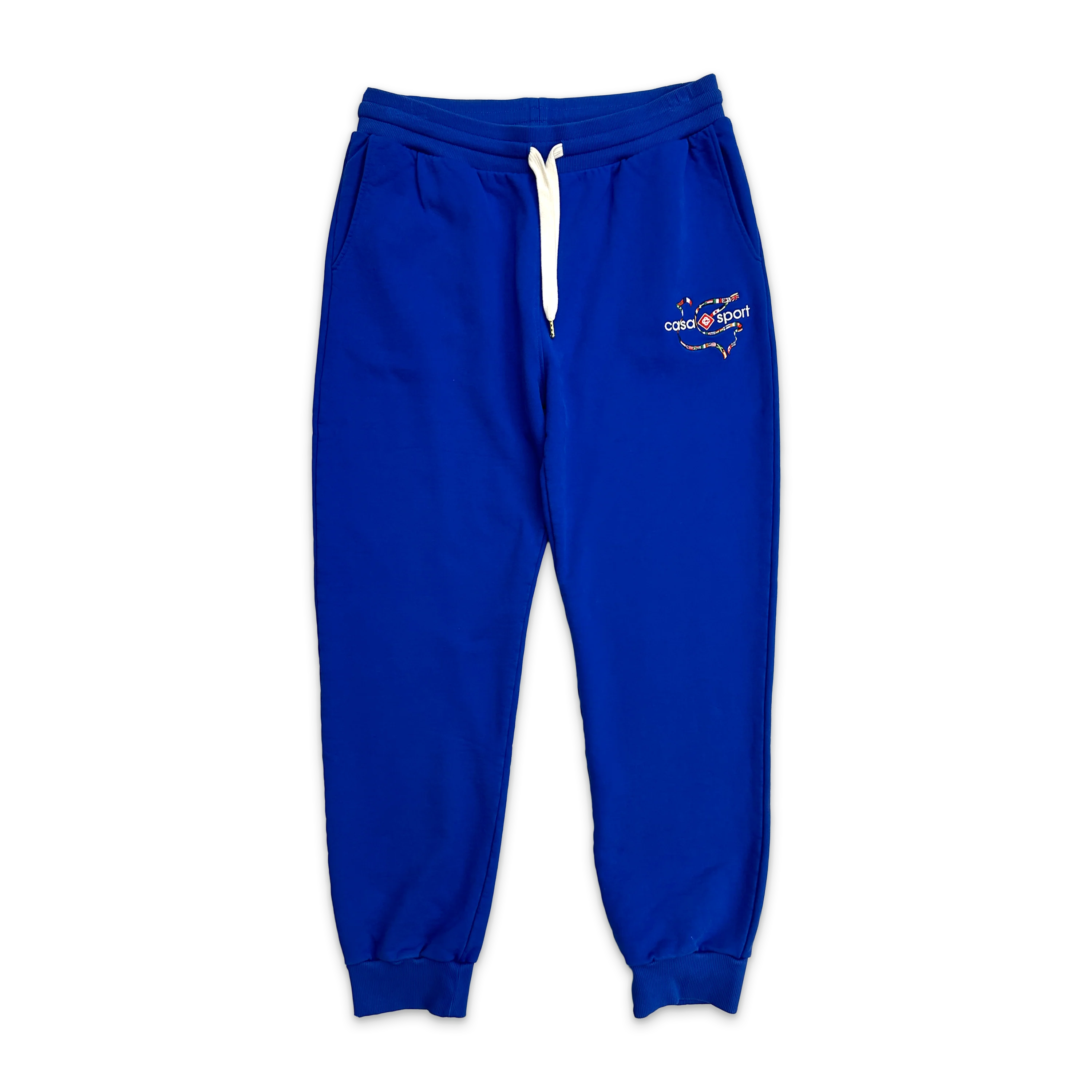 Loopback Drapeau De Collombes Sweatpants "Blue"