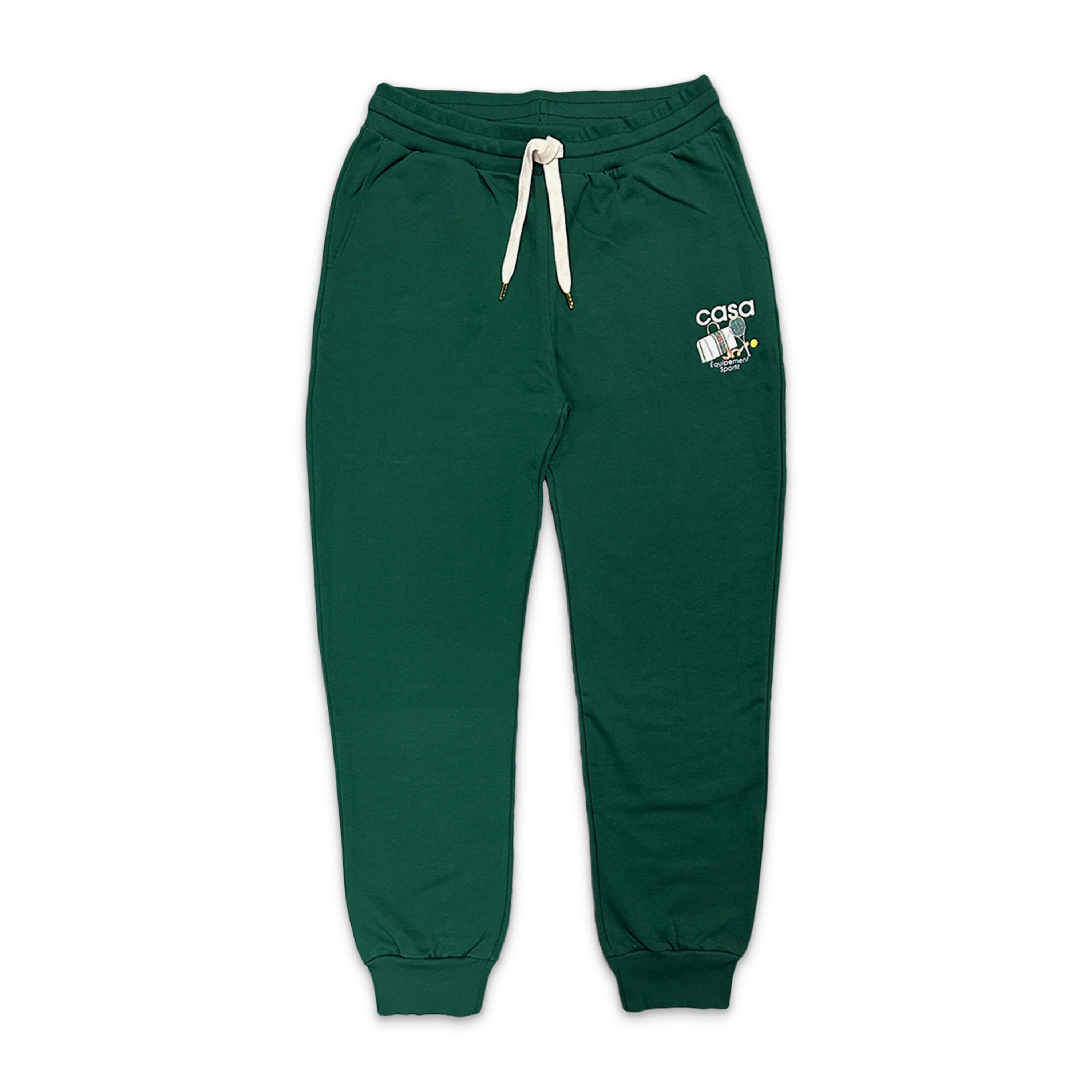 Loopback Equipement Sportif Printed Sweatpants "Evergreen"