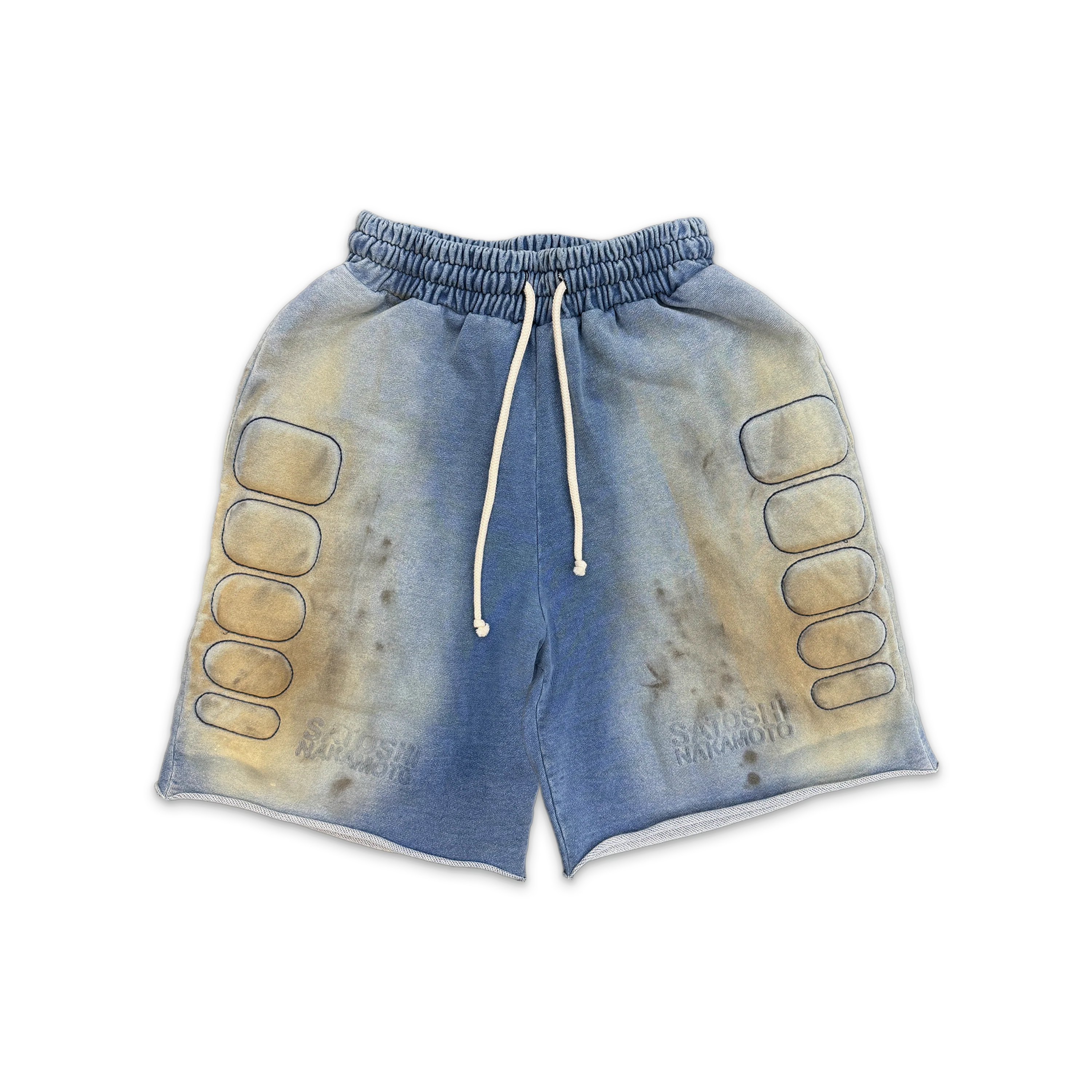 Luke Moto Shorts "Dirty Blue"