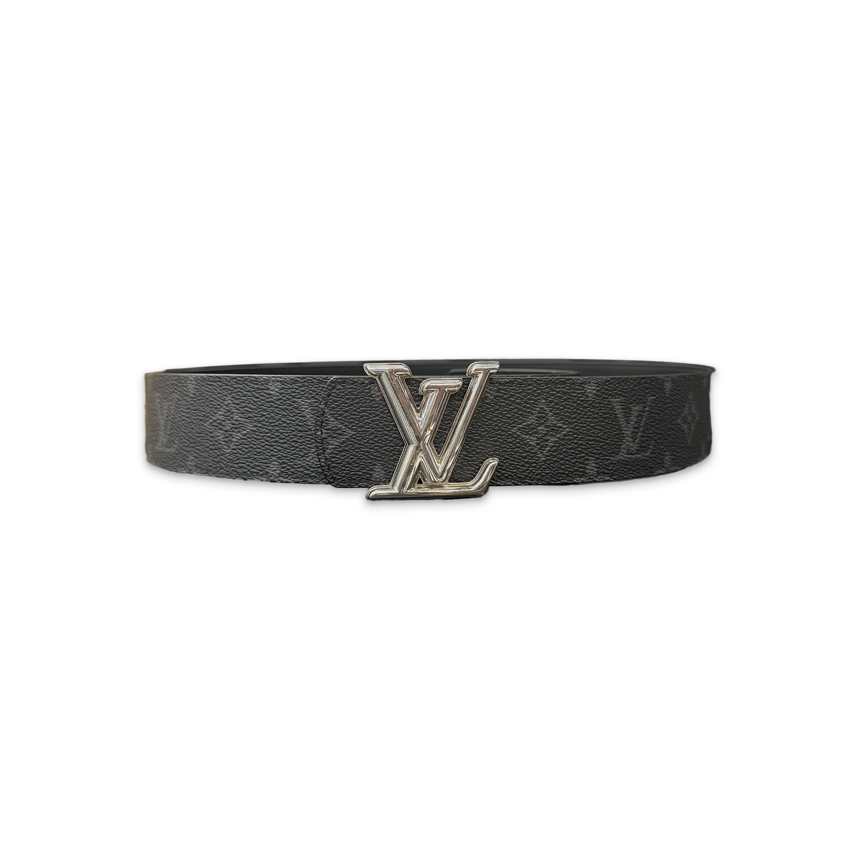 LV Dimension 40mm Reversible Monogram Belt "Black"