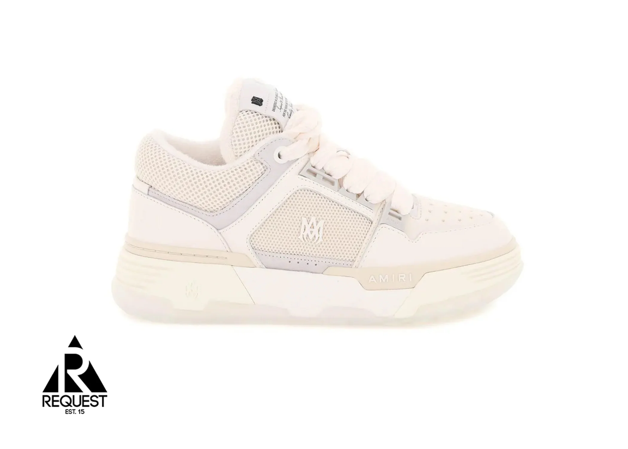 MA-1 Leather Sneakers "Alabaster"