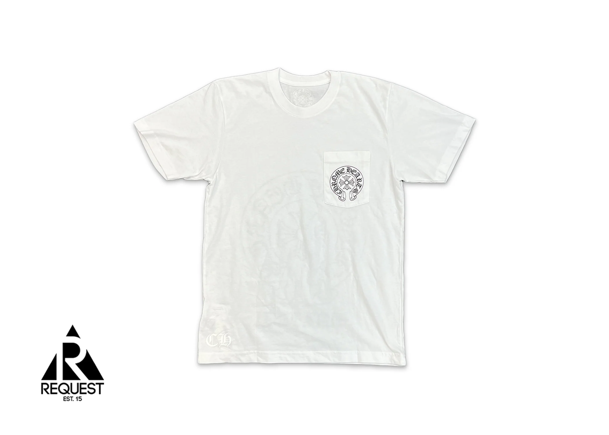 Malibu Horseshoe Tee "White"
