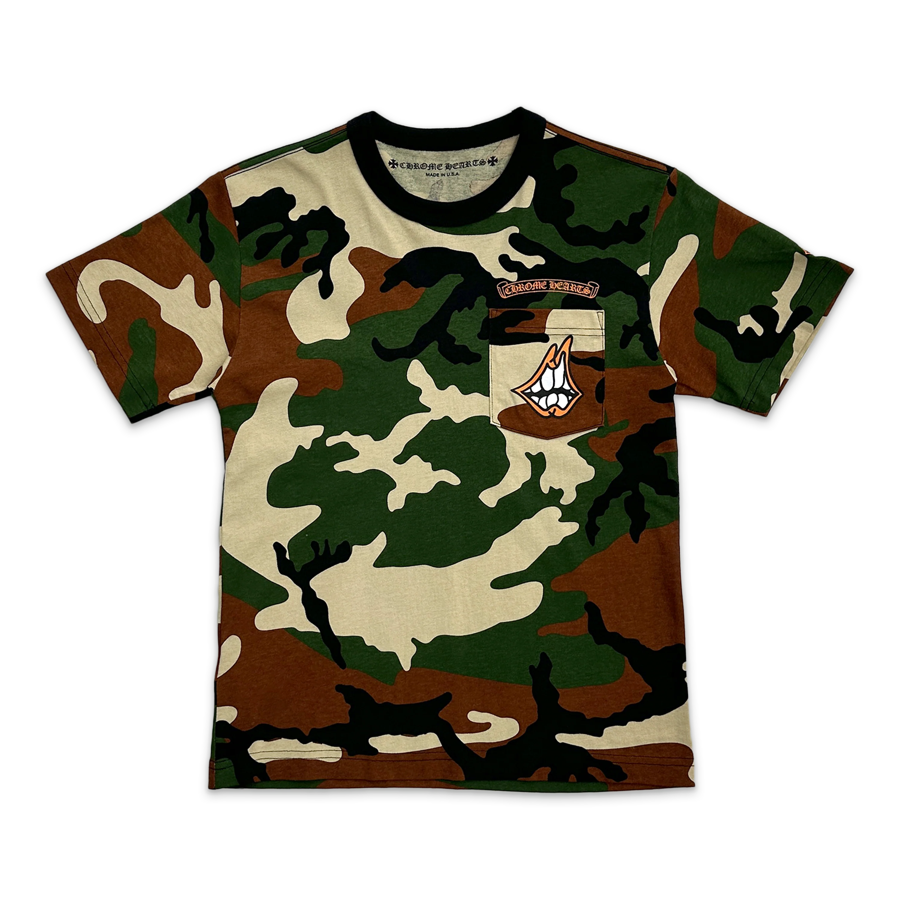 Matty Boy Caution Tee "Camo"