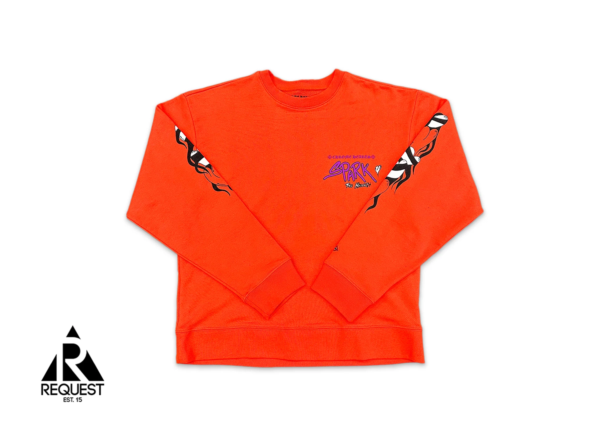 Matty Boy Crewneck "Sick Heart on Fire"