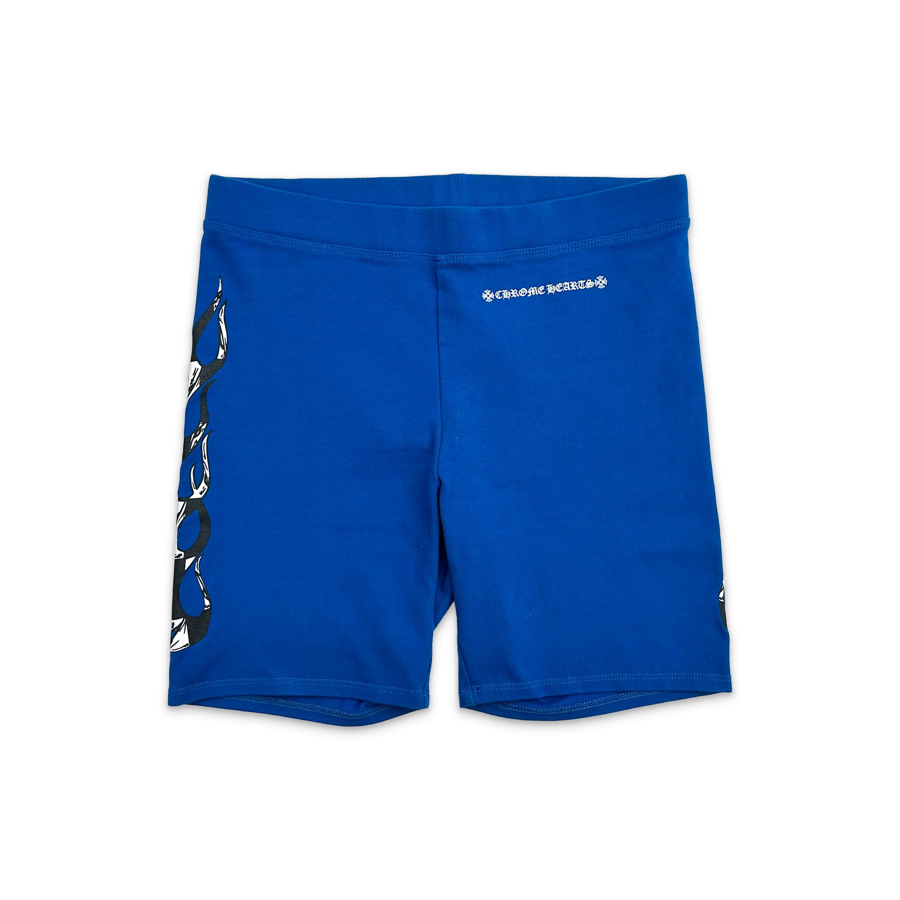 Matty Boy Flames Biker Shorts "Blue" (W)
