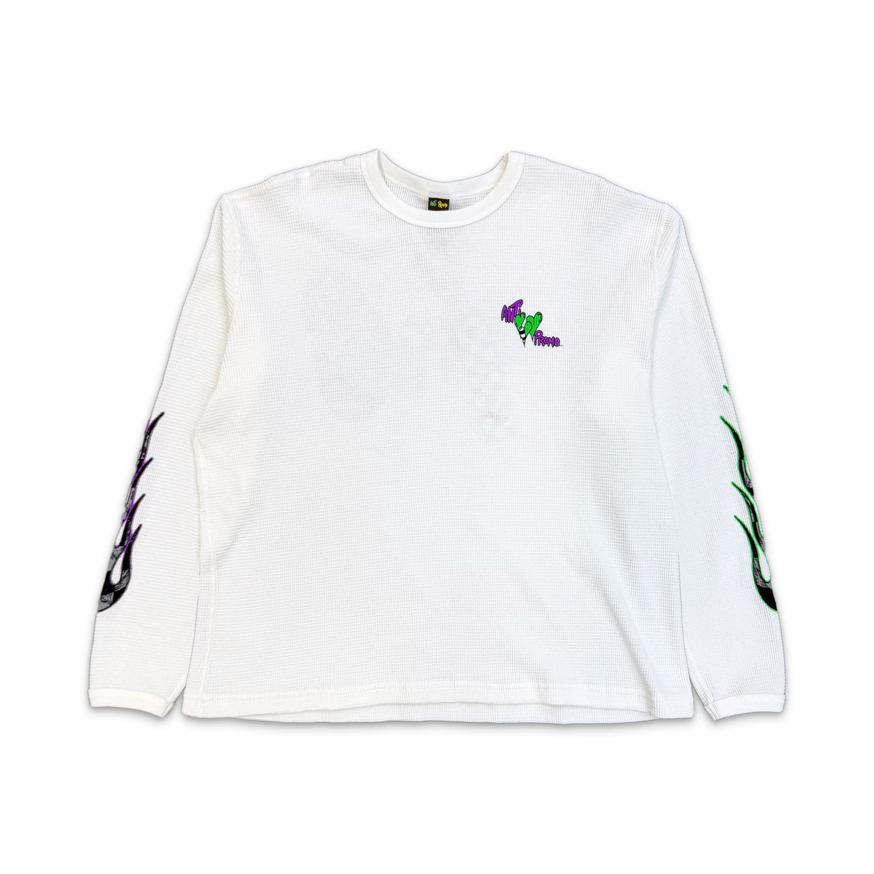 Matty Boy Las Vegas Exclusive Thermal L/S Tee “White/Purple/Green"