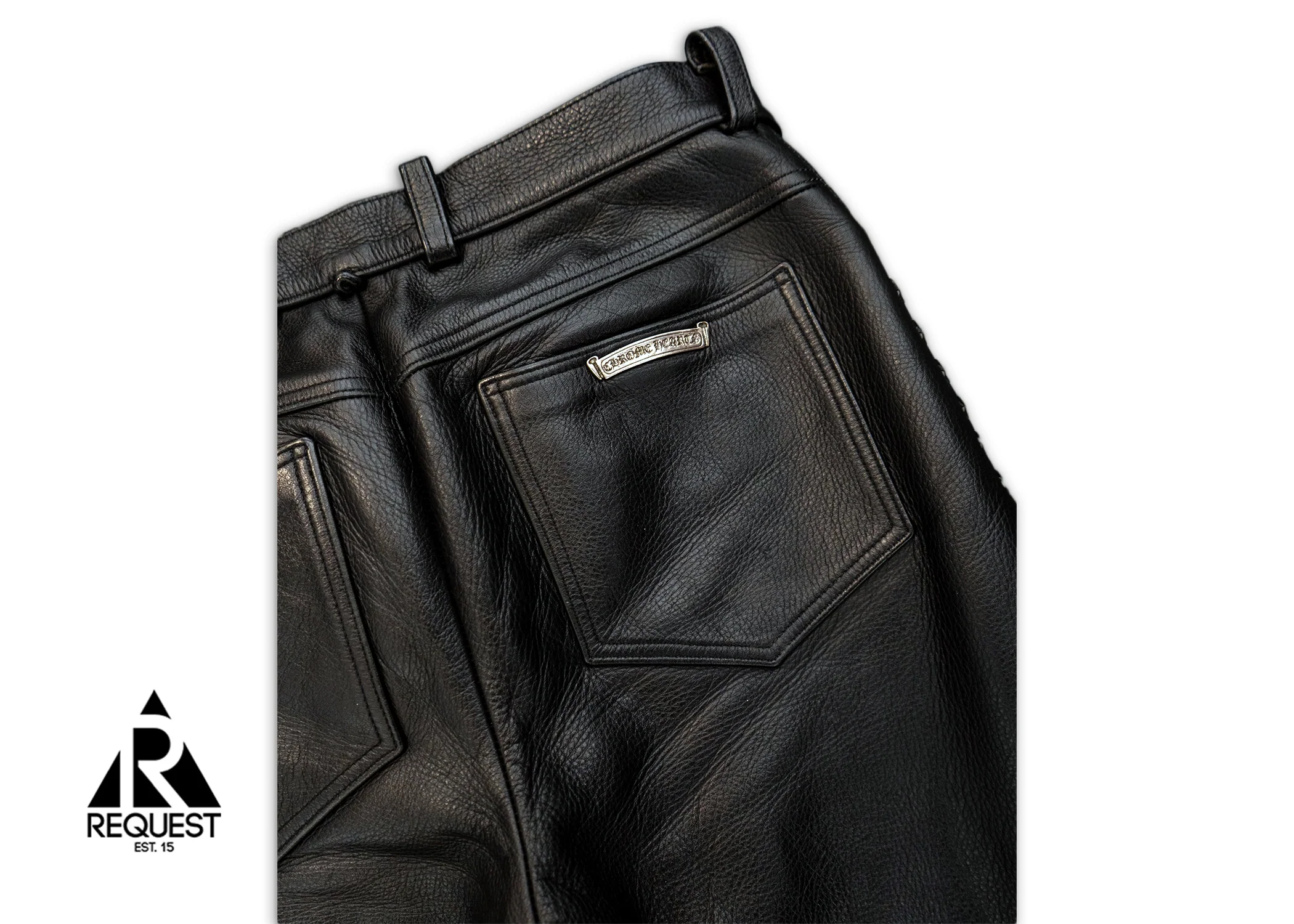 Matty Boy Leather Jeans 1 of 1 - Image 4