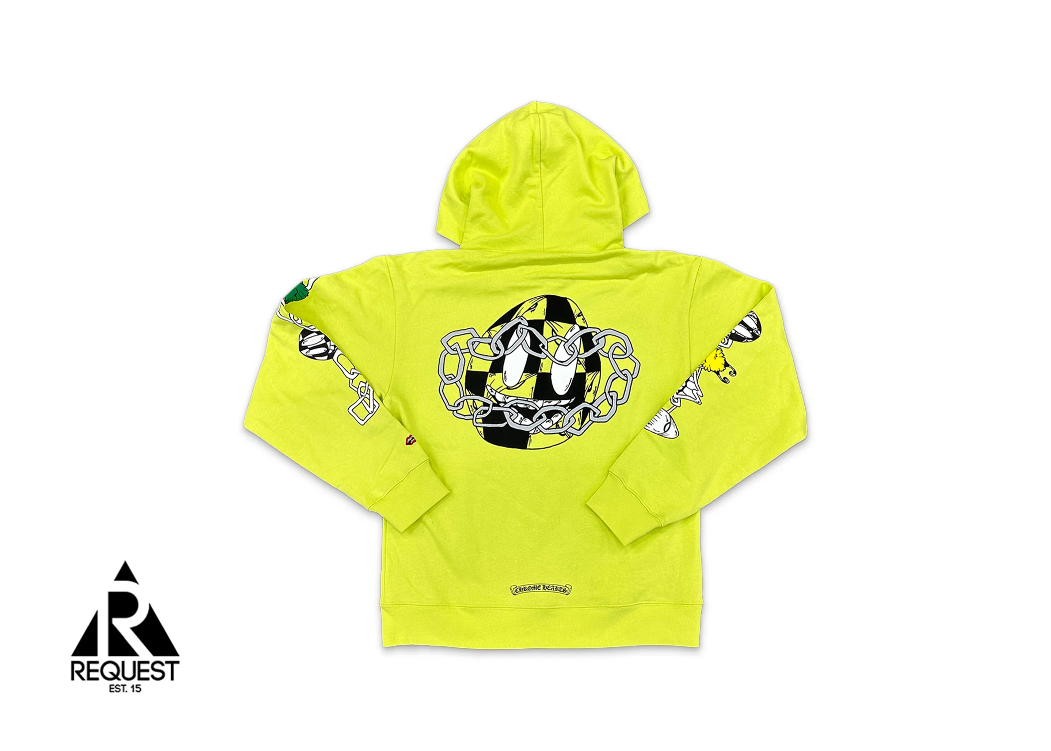 Matty Boy Link Hoodie "Lime Green" - Image 2