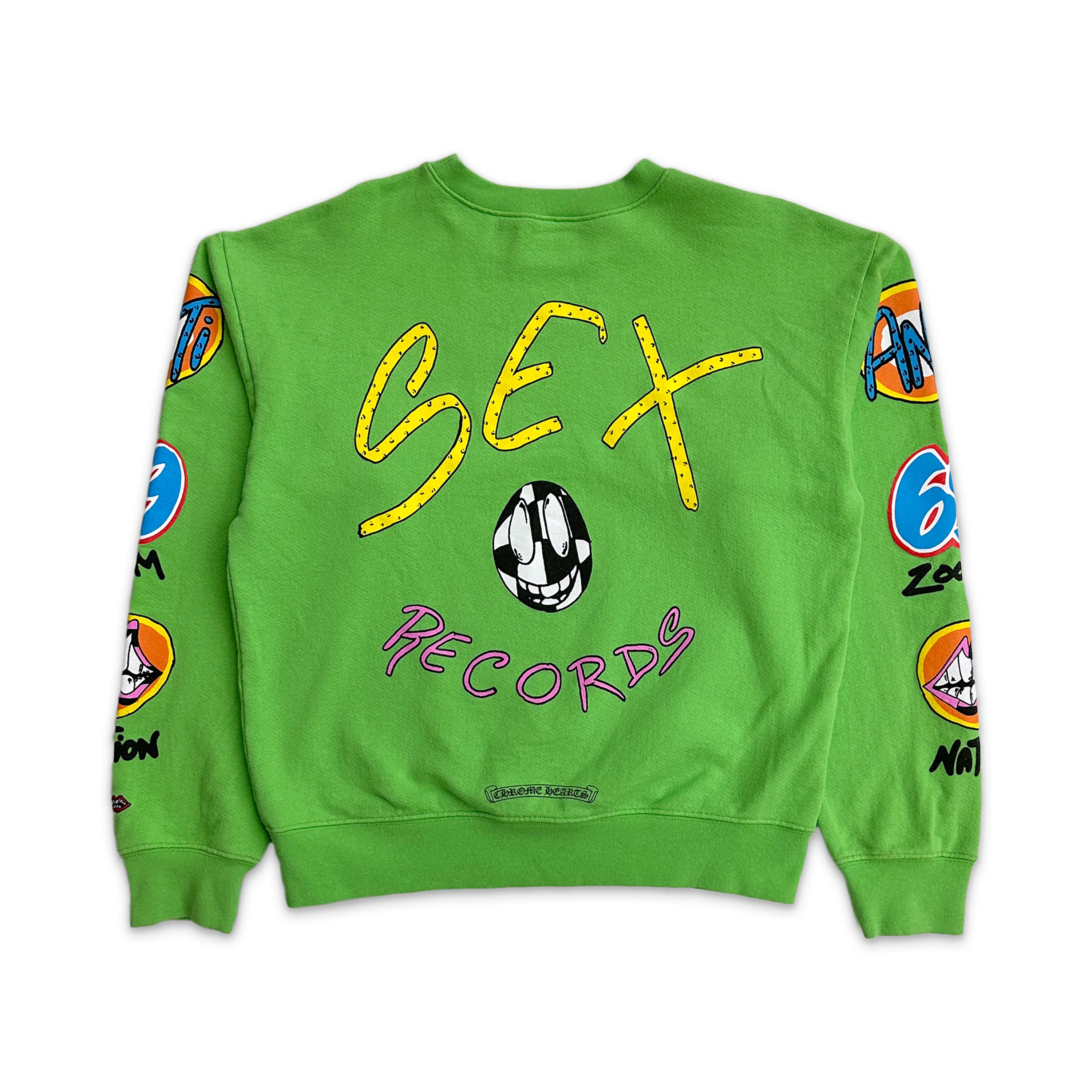 Matty Boy Sex Records Crewneck "Green" - Image 2