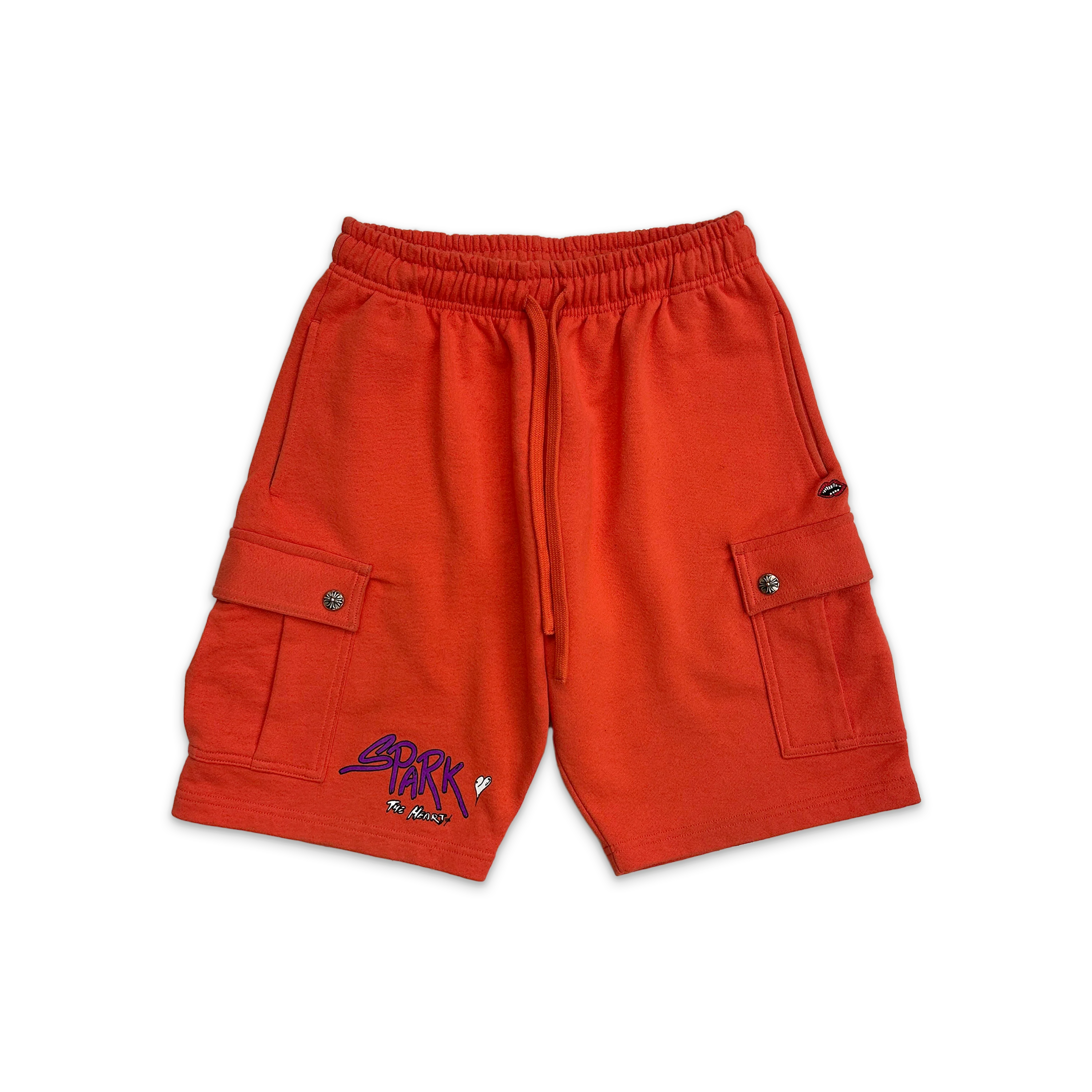 Matty Boy Sick Heart on Fire Shorts "Red"