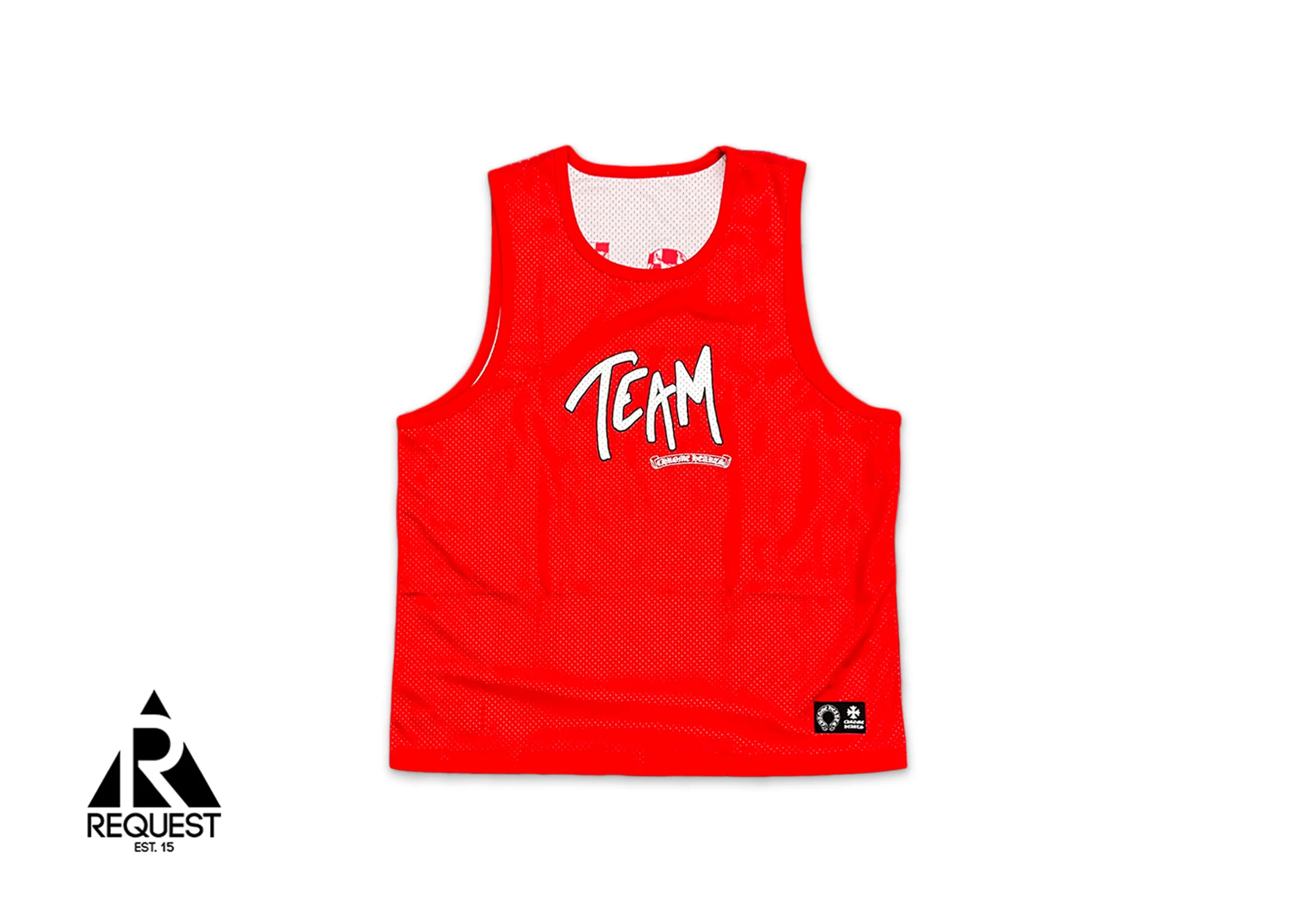Matty Boy Sports Mesh Reversible Basketball Jersey “Red”